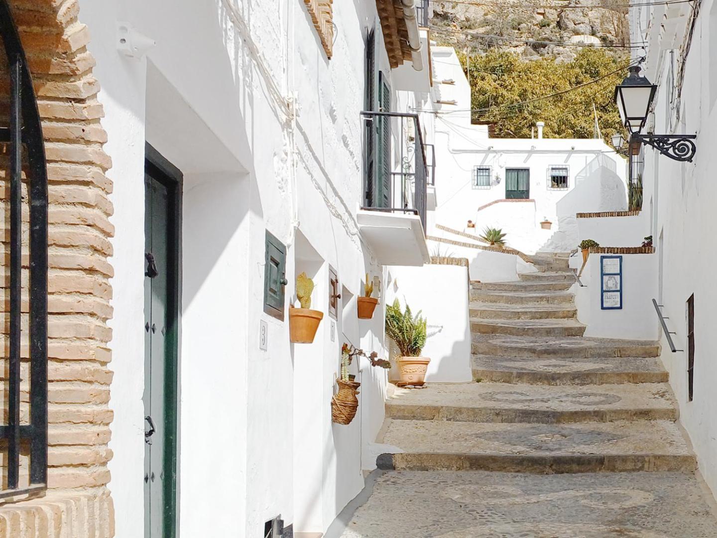 Pizarrillas: Tu Hogar En Blanco Pueblo Frigiliana