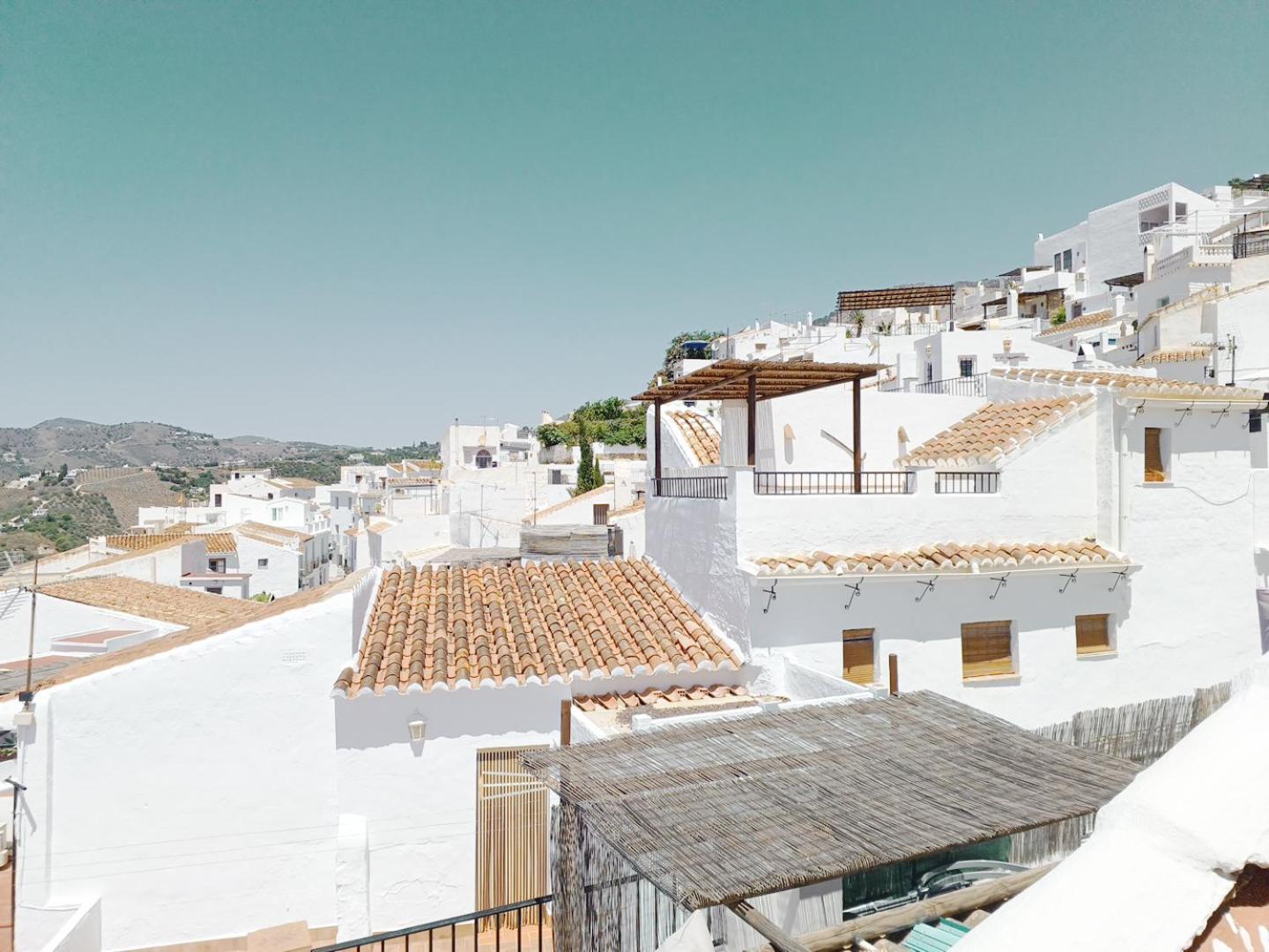 Сasa de vacaciones Pizarrillas: Tu Hogar En Blanco Pueblo Frigiliana
