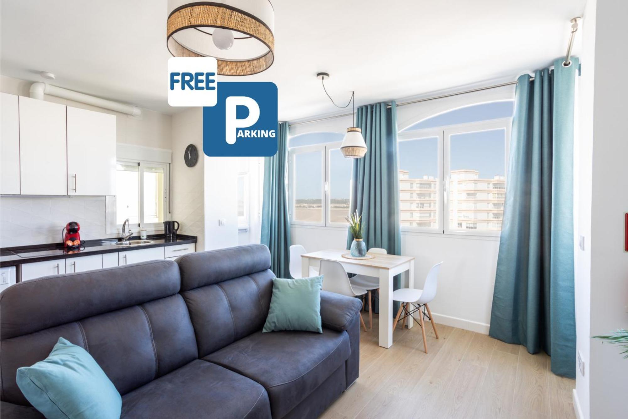 Apartamento Playa Valdelagrana Free Parking By Cadiz Time