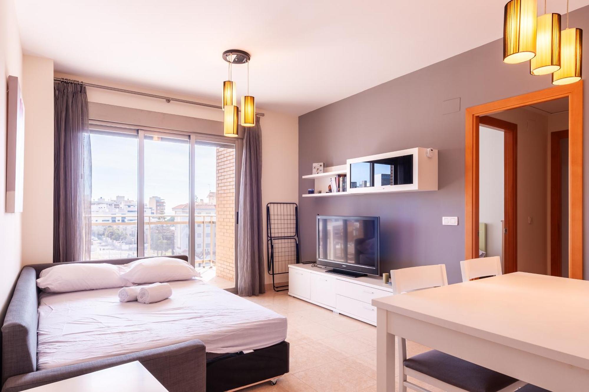 Retreat: Pool & Comfort Apartamento Burriana