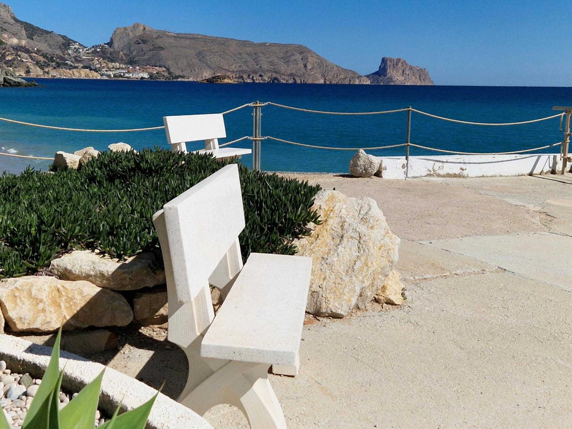 Apartamento Azul - Estudio Con Vistas Al Mar, Piscina Y Acceso Directo A La Playa By Redi Altea