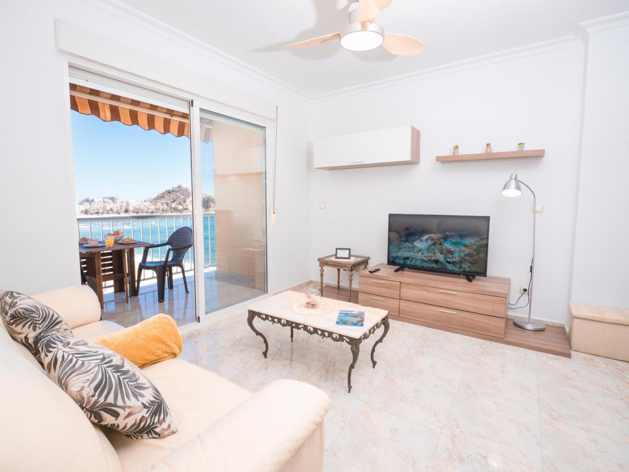 ¡frente Al Mar + Garaje Y Wifi! Apartamento Águilas