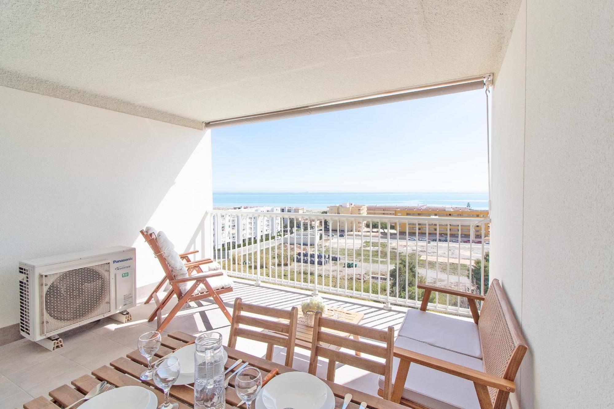 Apartment Global Properties, Moderno Con Terraza Y Vistas Al Mar *