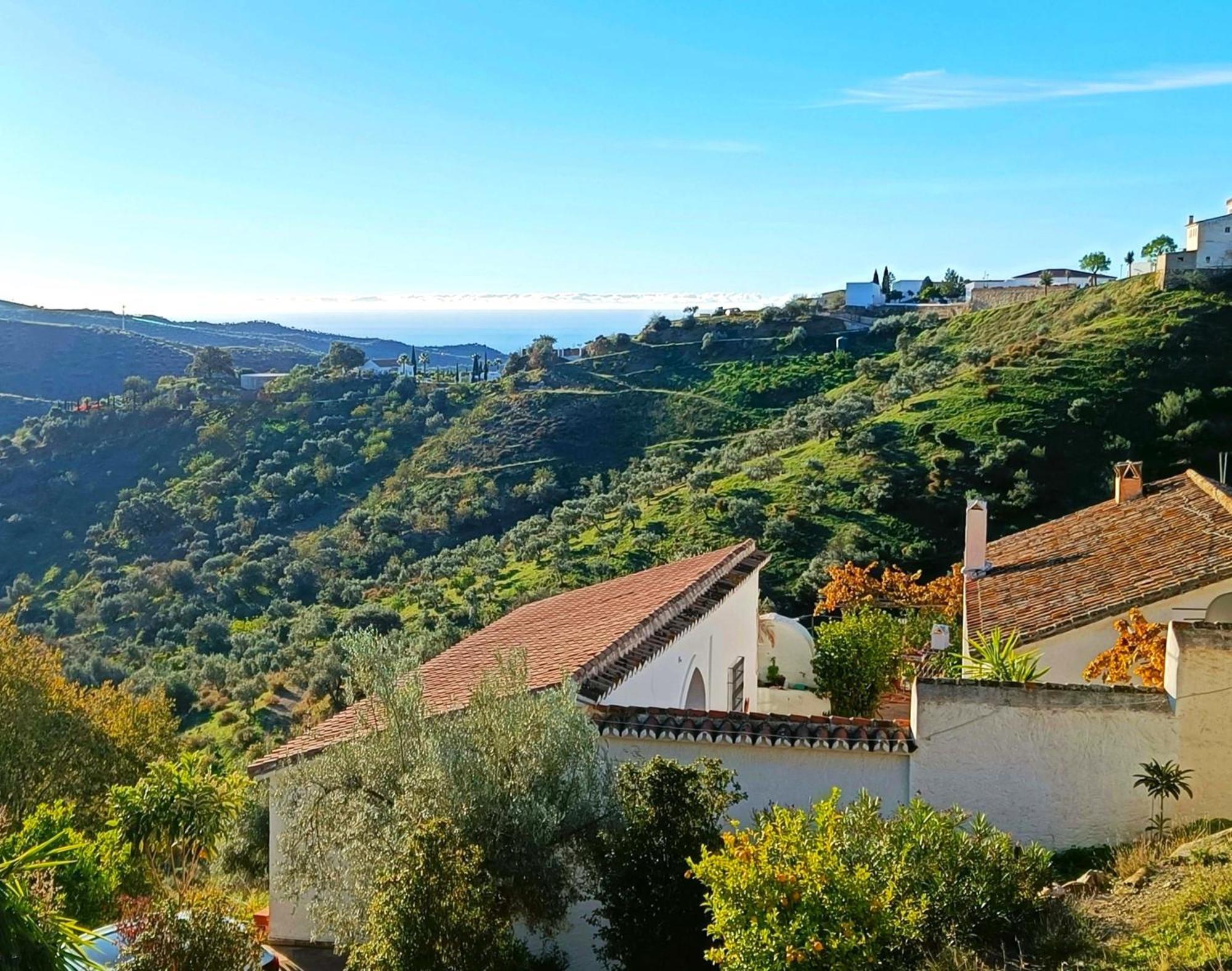 Casa Medina - Private With Terrace And Sea View, 25 Minutes From Malaga * Moclinejo