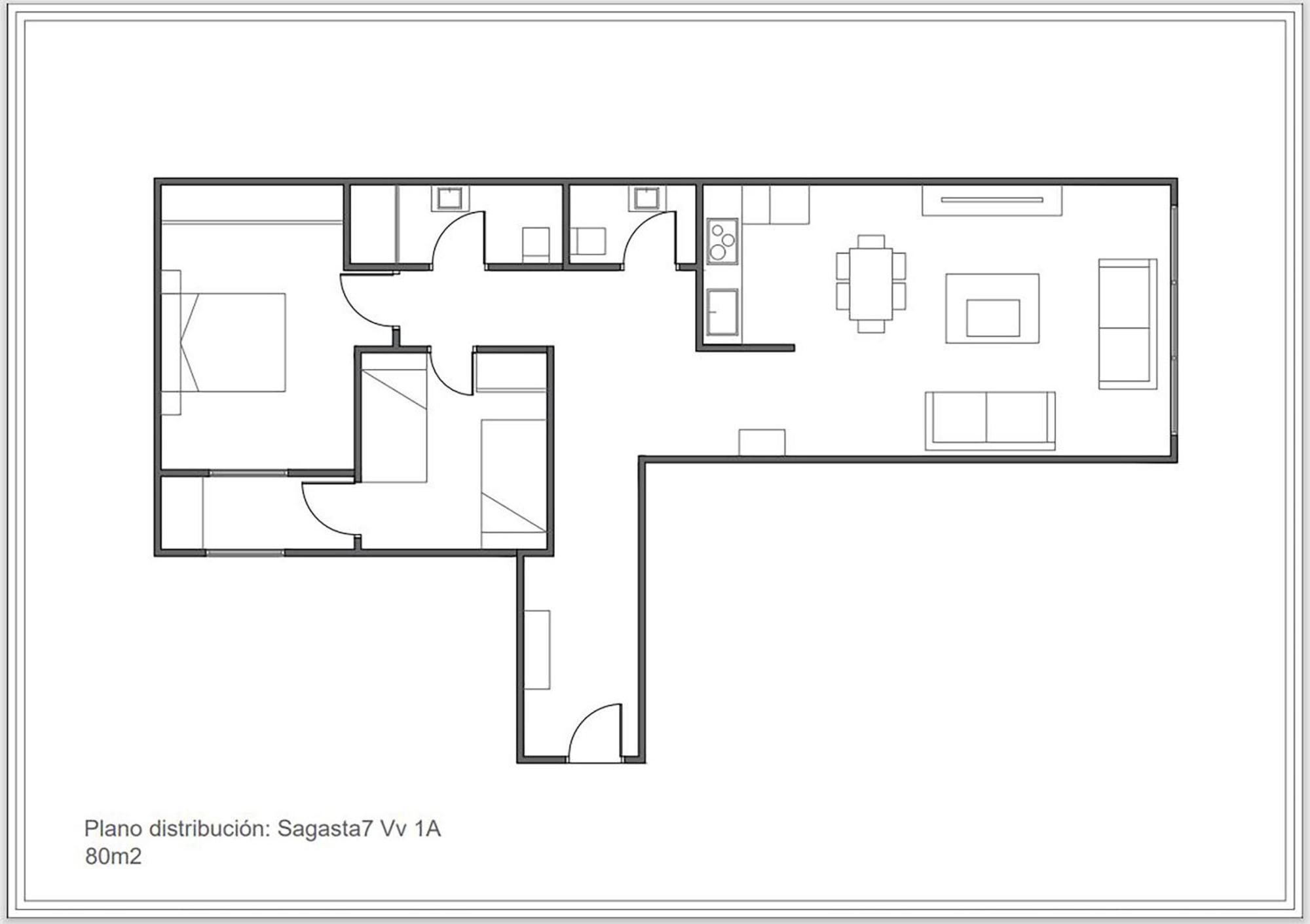 Sagasta Vii By Canary365 Apartment