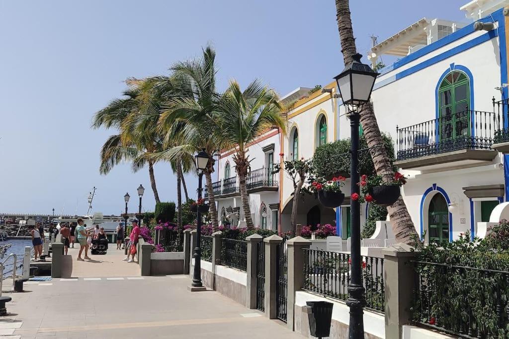 Paraiso Con Gran Solarium Privado En Playa Mogan Apartamento