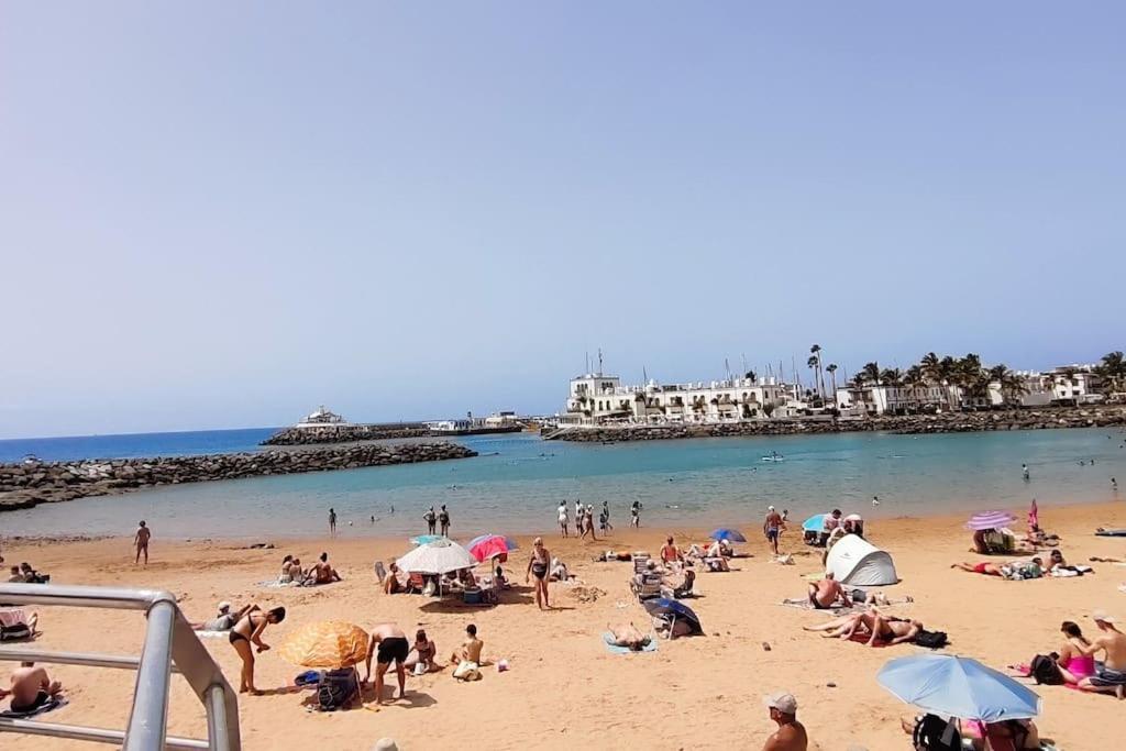 Paraiso Con Gran Solarium Privado En Playa Mogan