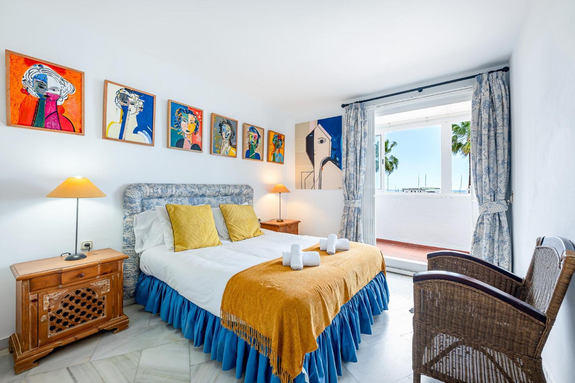 Located In Puerto Marina With Sea Views, First Line Of Beach. * Benalmadena