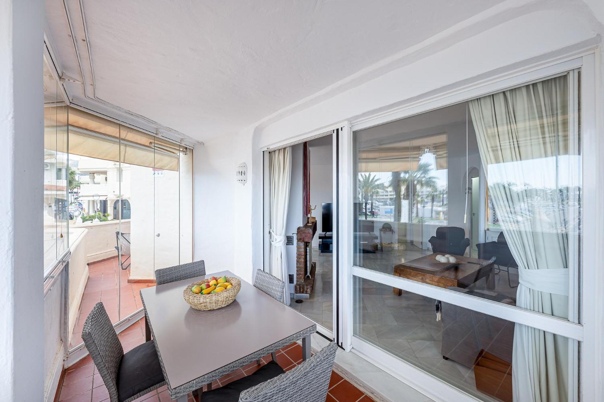 Located In Puerto Marina With Sea Views, First Line Of Beach. Benalmadena