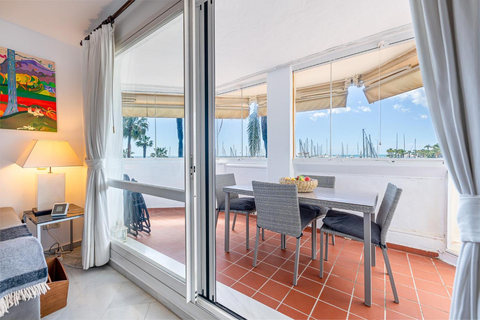 Apartment Located In Puerto Marina With Sea Views, First Line Of Beach. Benalmadena