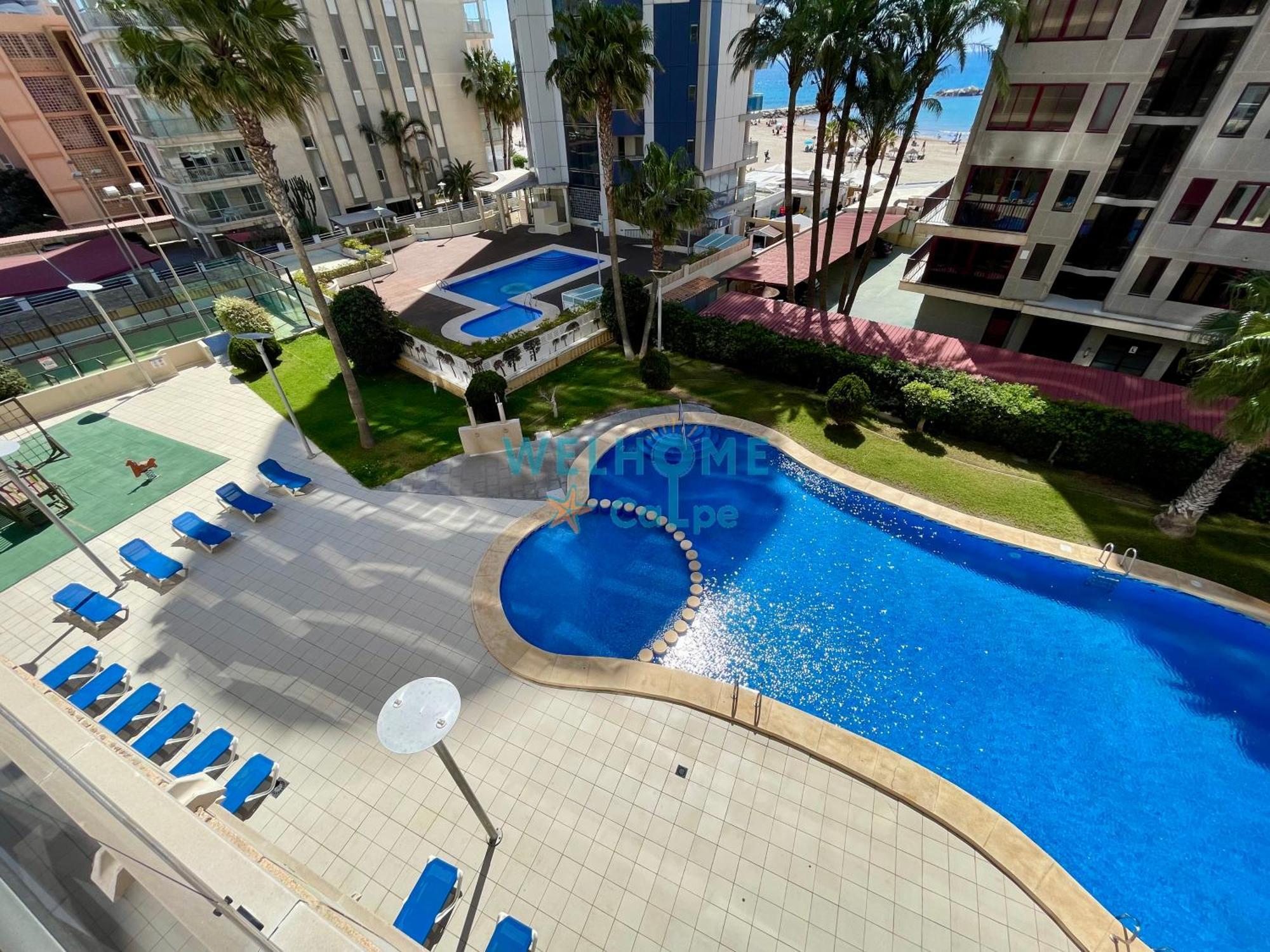 Orquidea Comodo Apartamento: Vista Al Mar, Piscina, Parking Apartamento Calpe