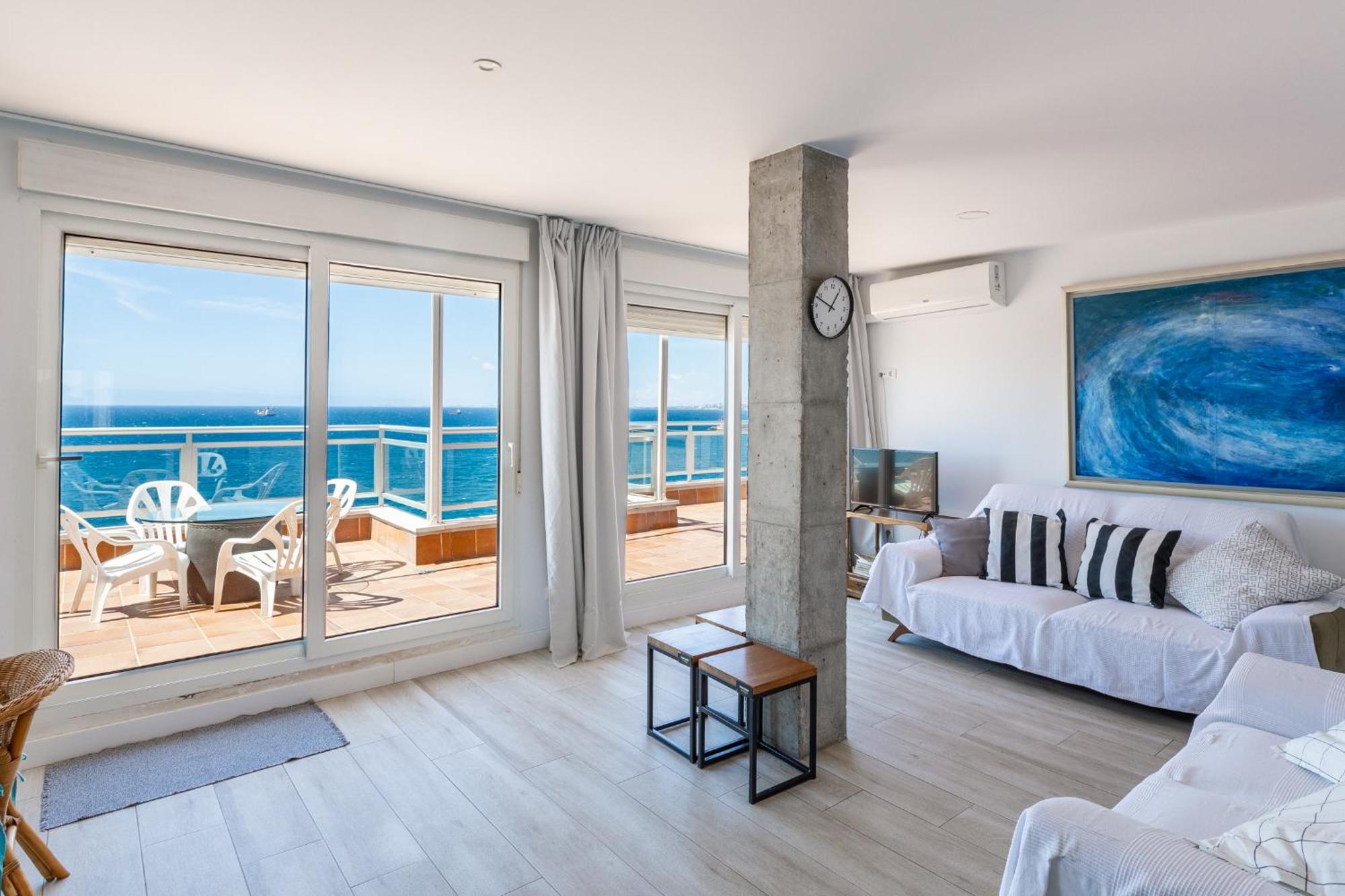 Atico Con Garaje En 1º Linea De Playa Apartamento Almería
