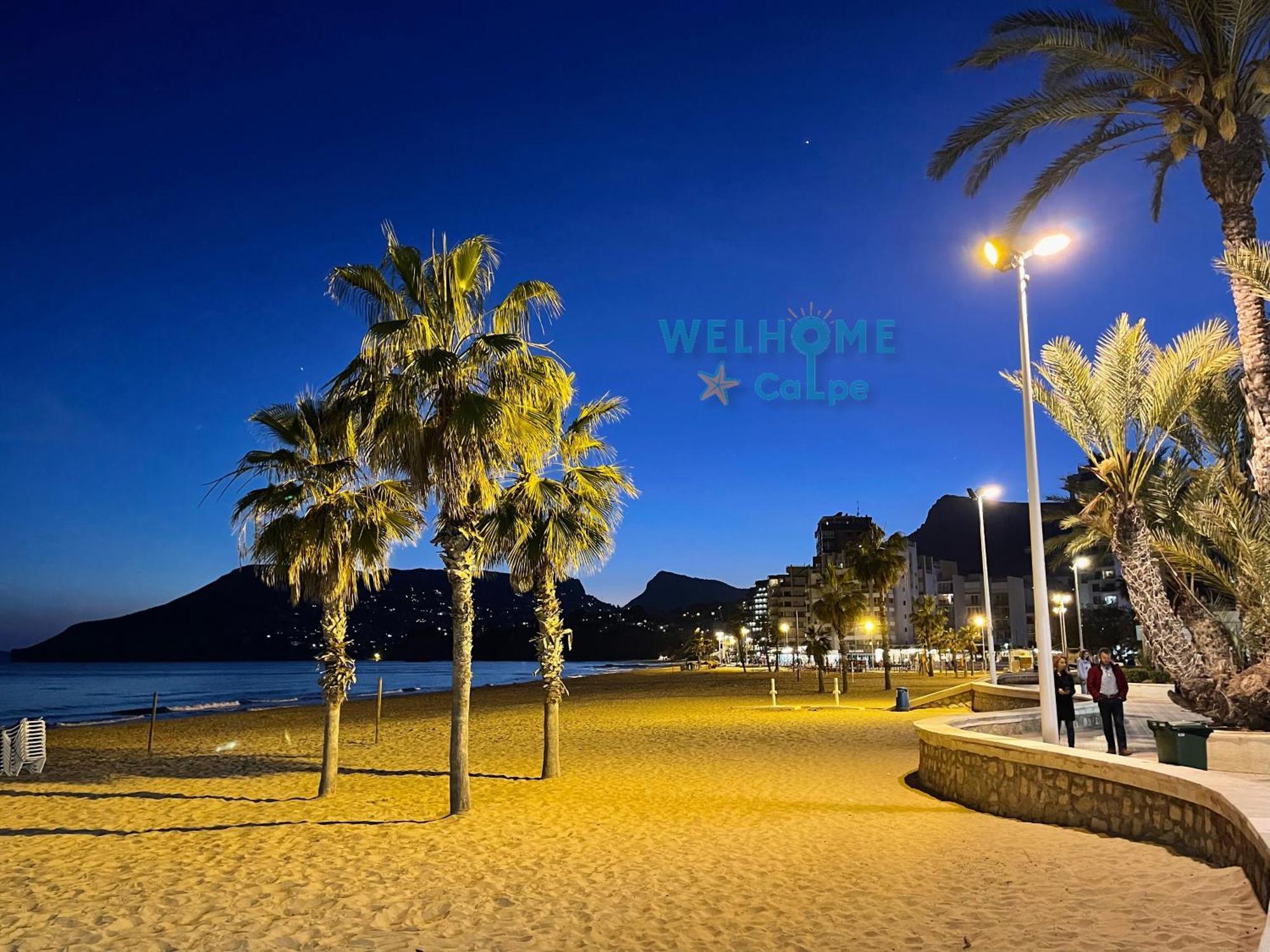 Acuarela Estudio, 1ª Linea, Vista Al Mar, Piscina Calpe