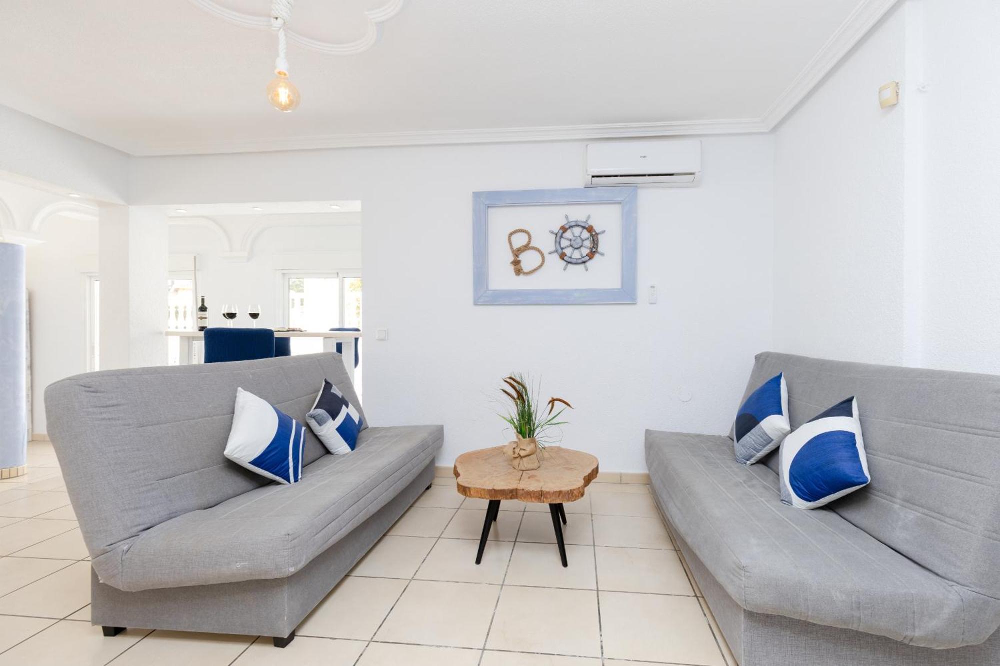 Villa Fidalsa Grand Mediterranean Beachfront Playa Flamenca