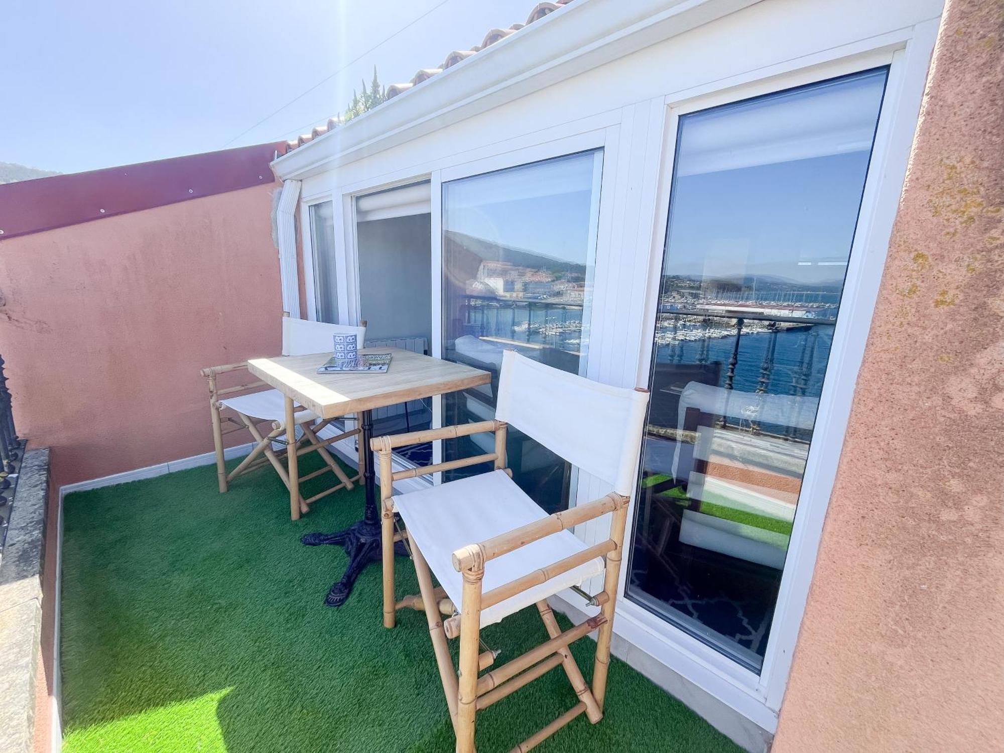 Atico Azul De Apartamento Portosín