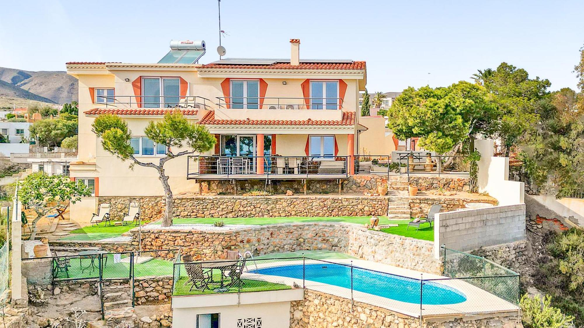 Villa Infinity Sea Views I Pool I Bbq I Jacuzzi Almeria