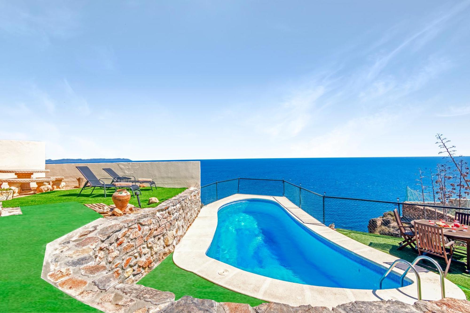 Villa Infinity Sea Views I Pool I Bbq I Jacuzzi Almeria