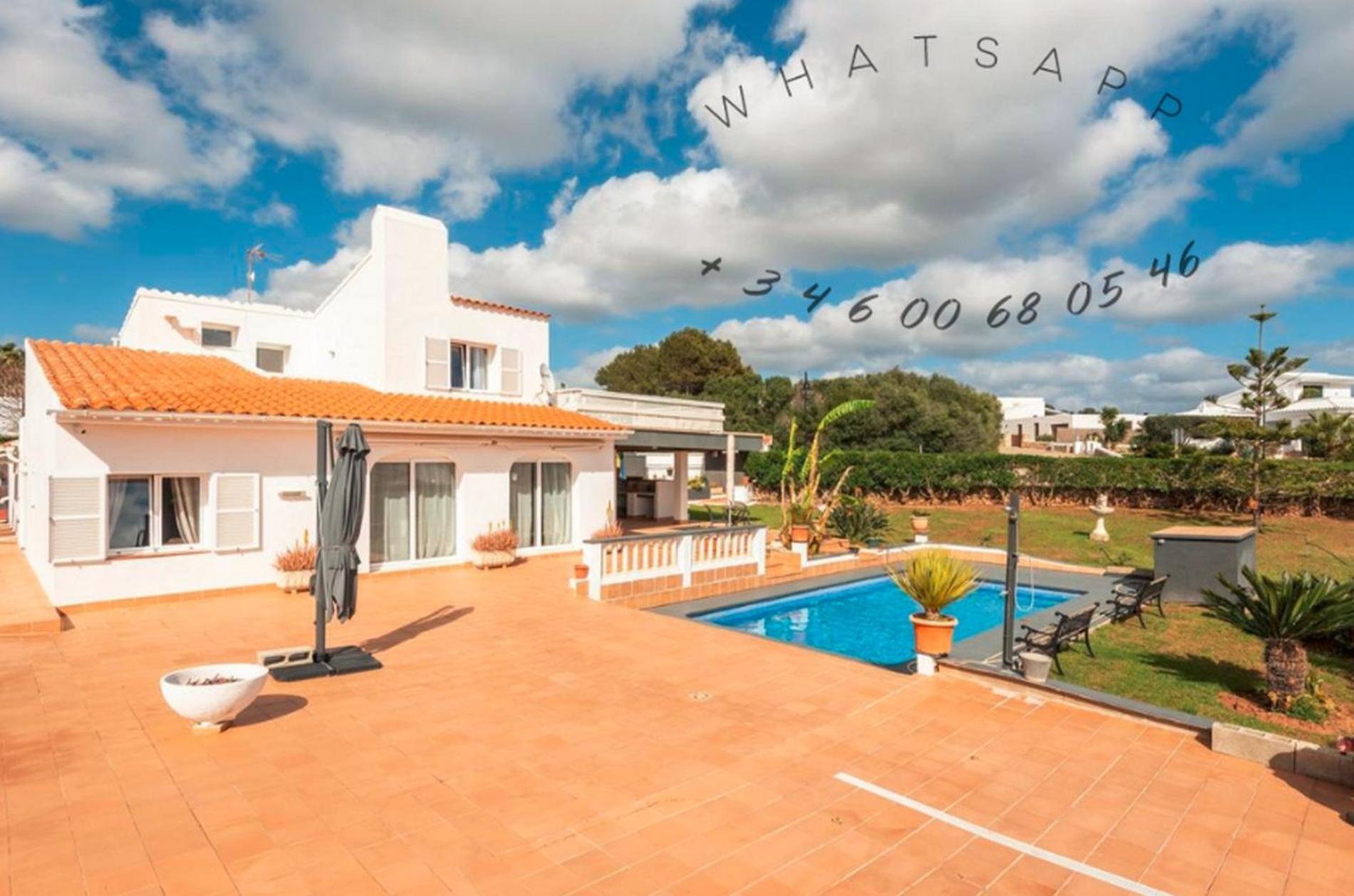 Excepcional Binimedmar En Сasa de vacaciones Sant Lluís