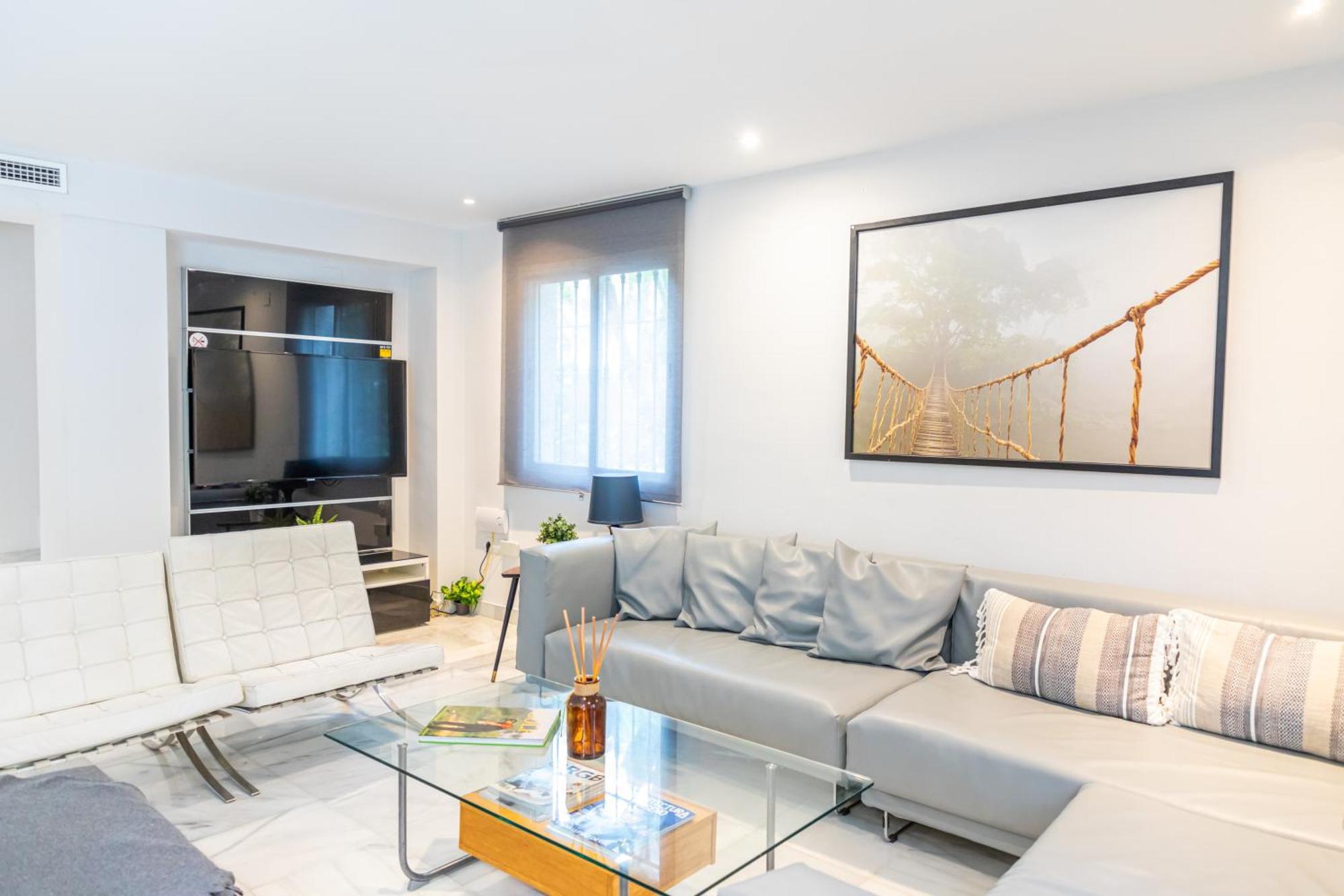 Covd 19 Free- Total Purified -design House Marbella- 3 Mn De Puerto Banus - Golden Mile - Tropical Garden&pool Сasa de vacaciones *