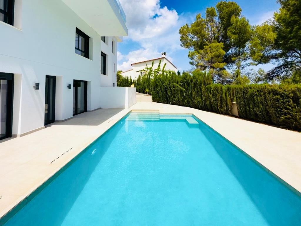 Lujo Playa Piscina Jardin Barbacoa Ideal Familias Y Grupos Villa Calpe