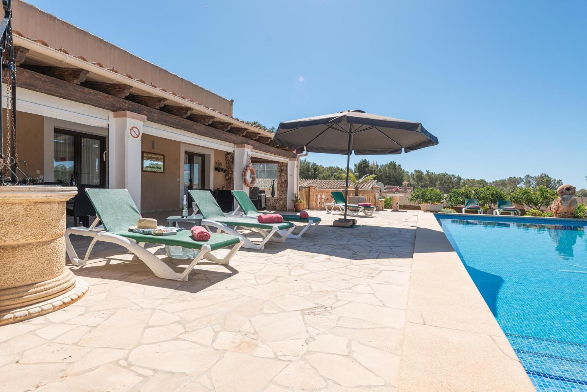 Tranquilidad Cerca Del Mar En Portocolom En Casa Toni * Portocolom (Mallorca)