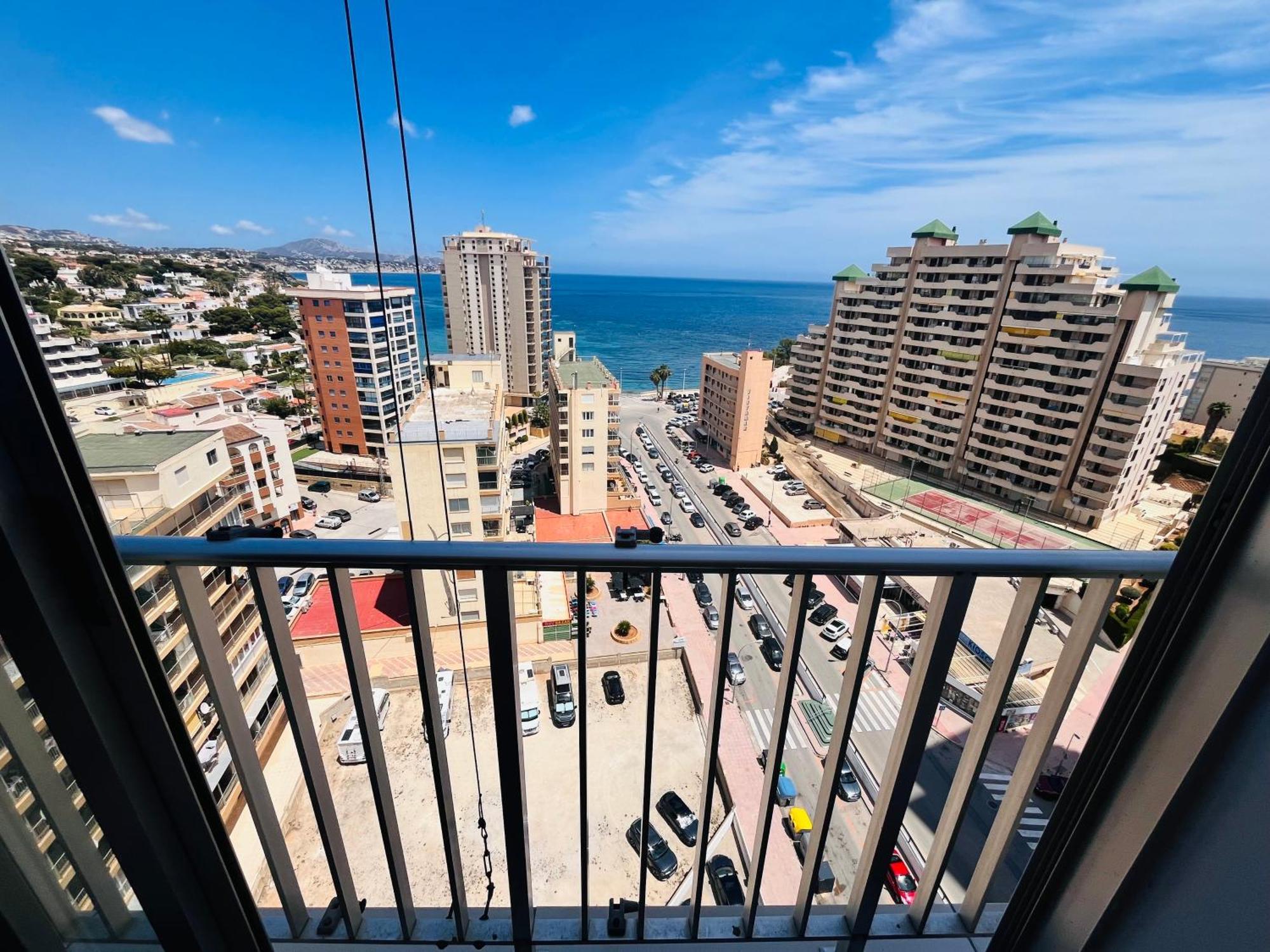 Apartamento Con Vistas Al Mar Impresionantes A 5 Min De La Playa Aire Wifi Parking Comunitario Calpe