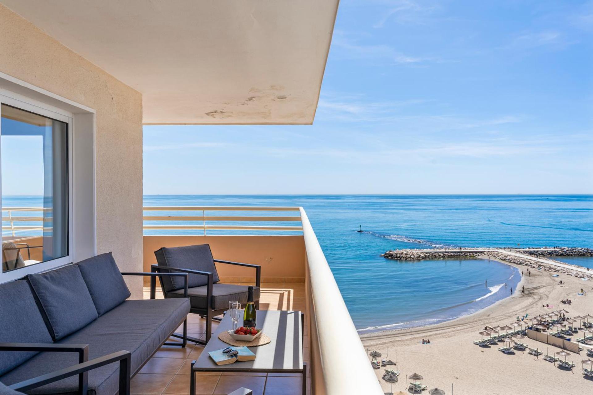 Beachfront And Unbeatable View Stella Maris With Pool By Costarentals - Ref 163 * San Francisco (Malaga)