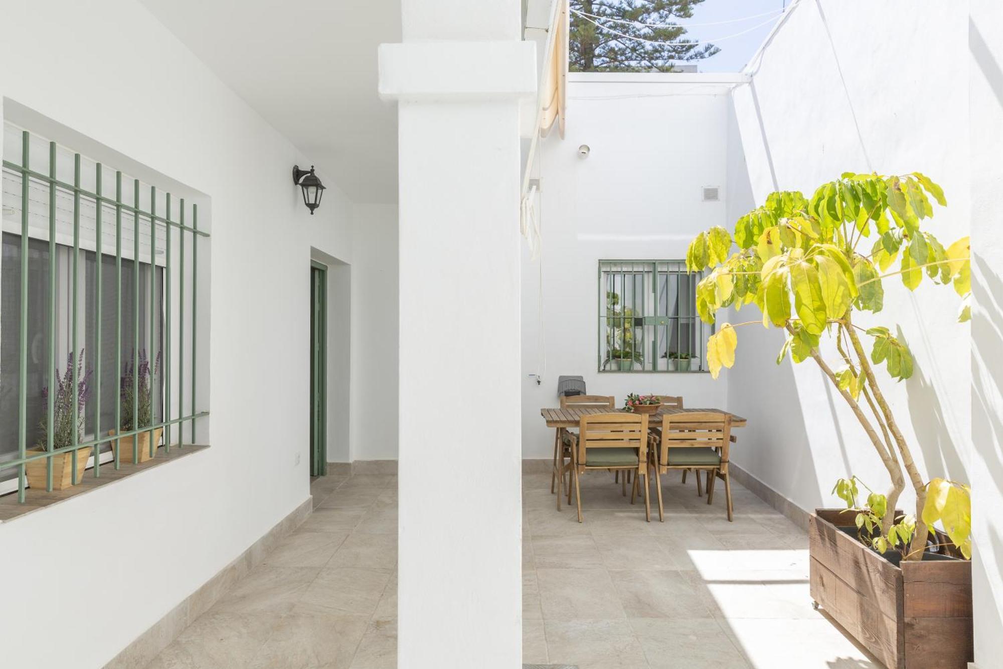 Apartment Precioso Con Chimenea Patio Solarium