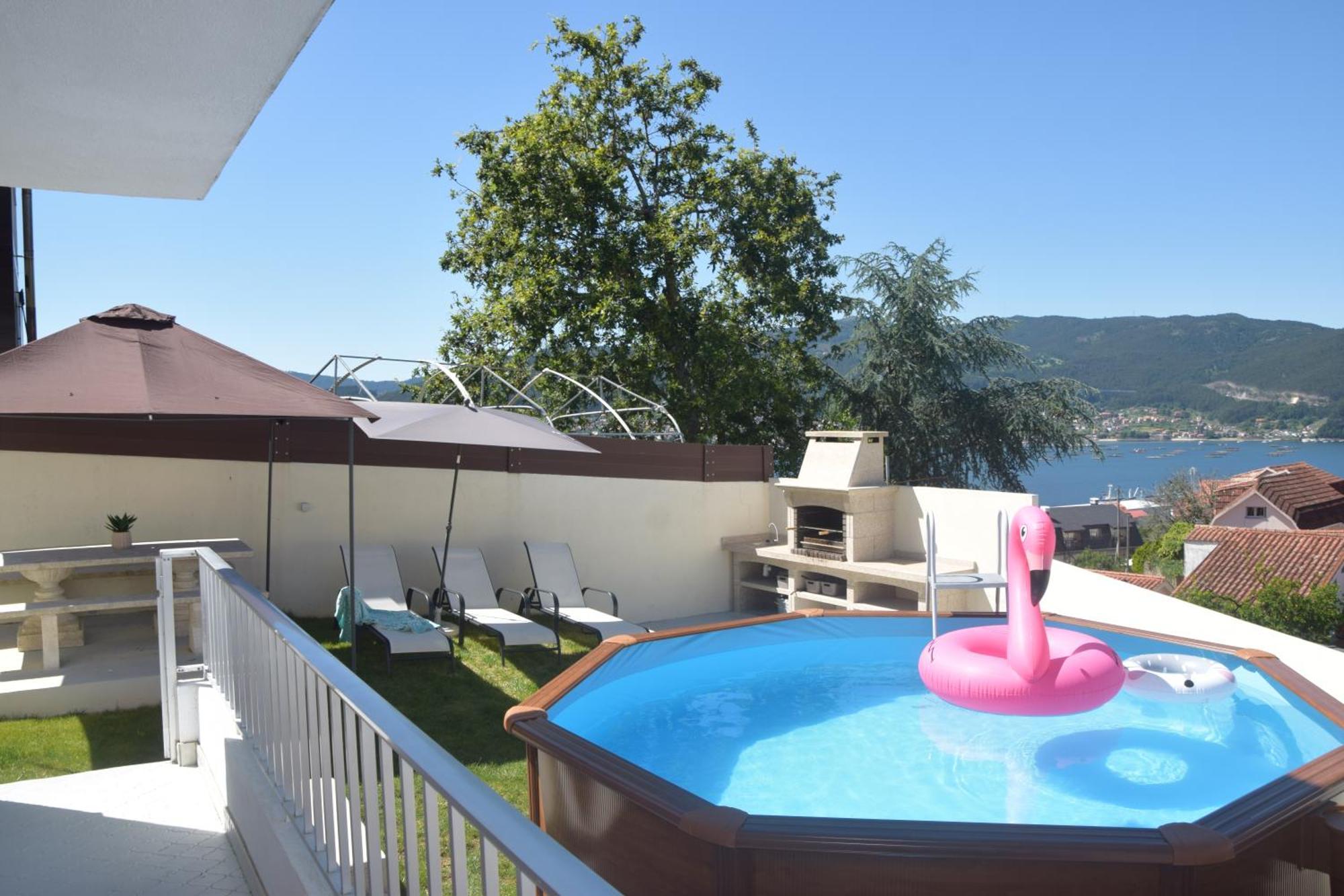 Casa En Chapela, Con Vistas A La Ria De Сasa de vacaciones Vigo