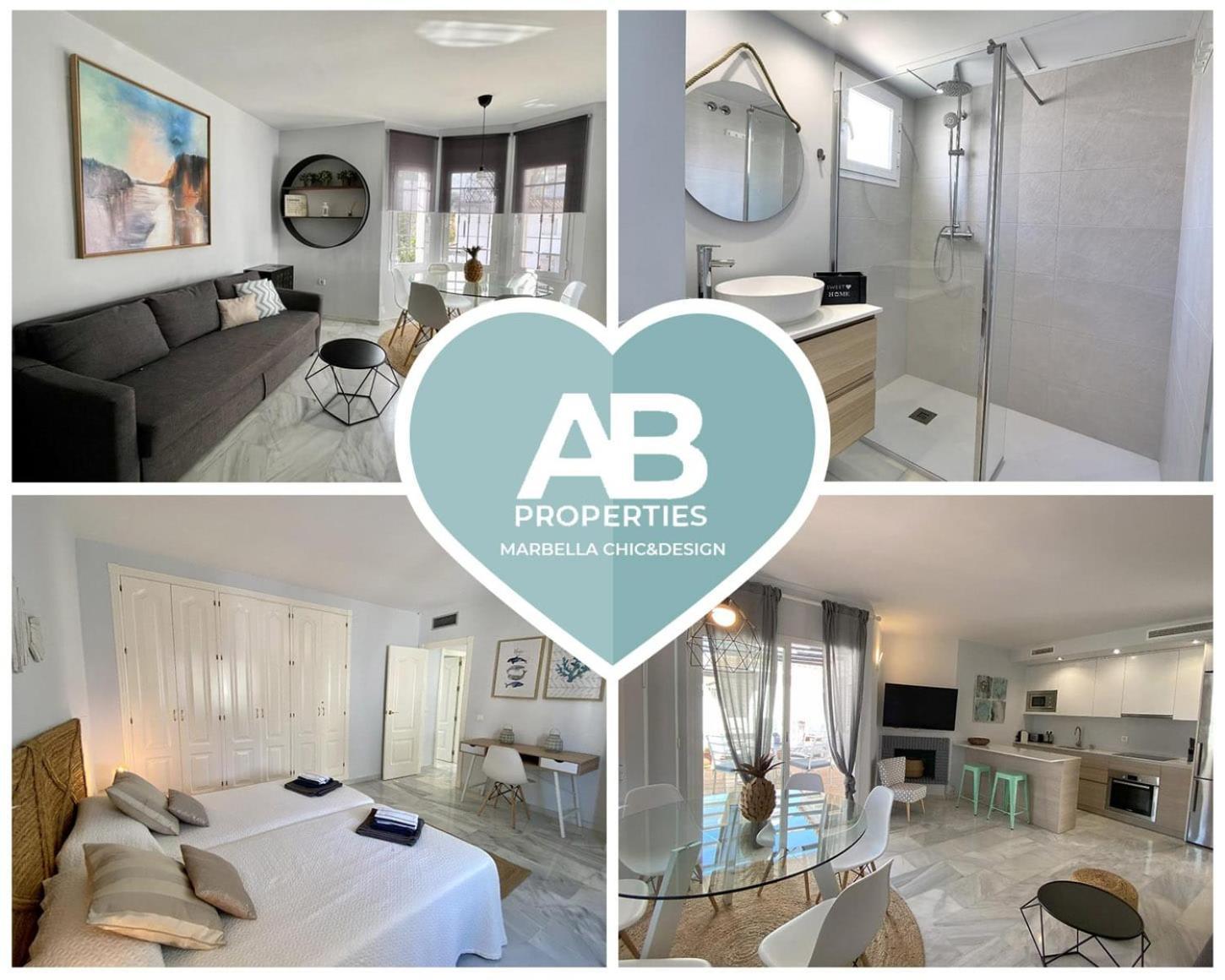 Ab - Chic Duplex Penthouse - Puerto Banus - Golden Mile- Naranjos Apartamento Marbella