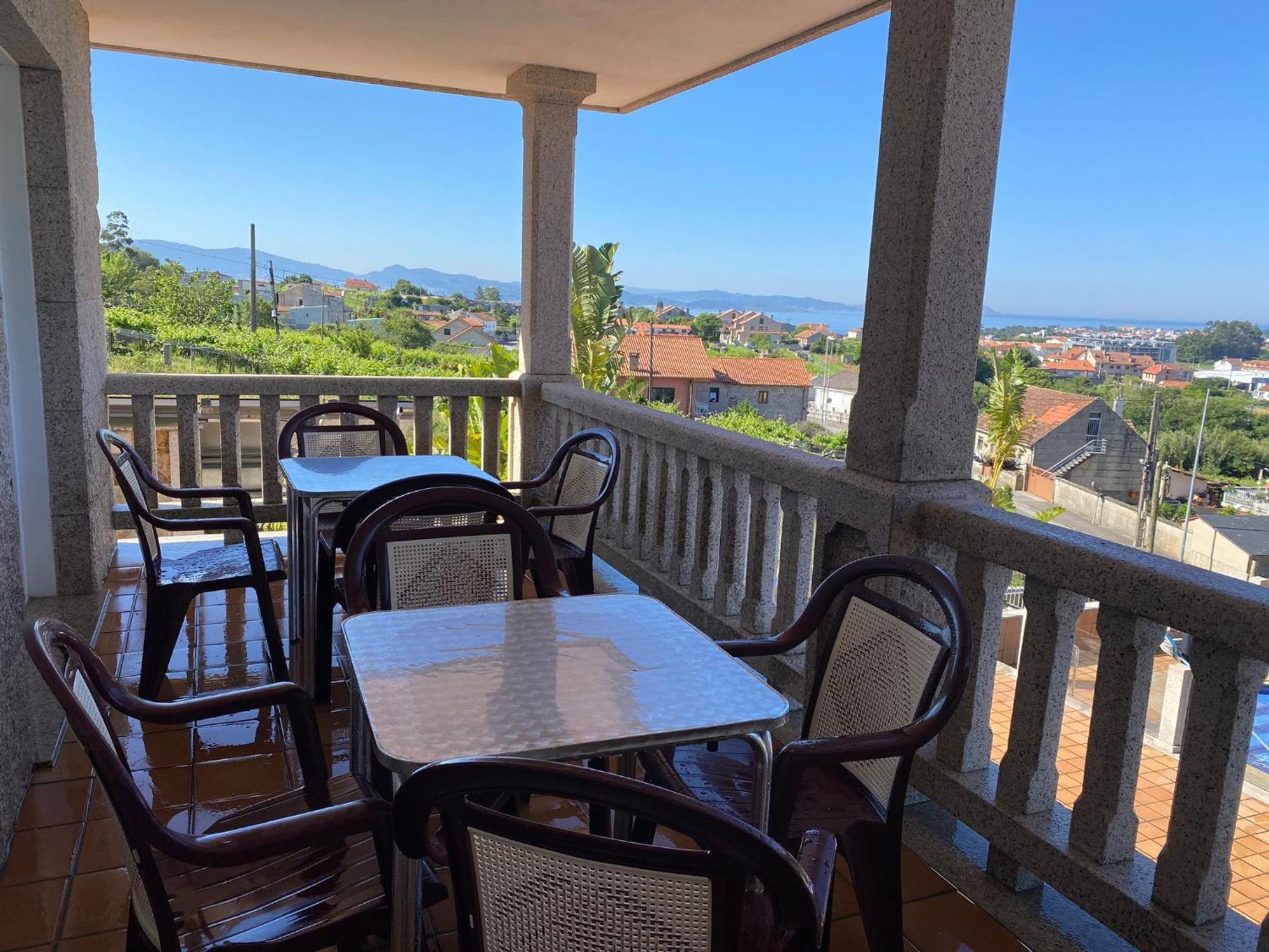 Apartamento De 2 At1 En Con Vistas Al Mar Y Piscina * Sanxenxo