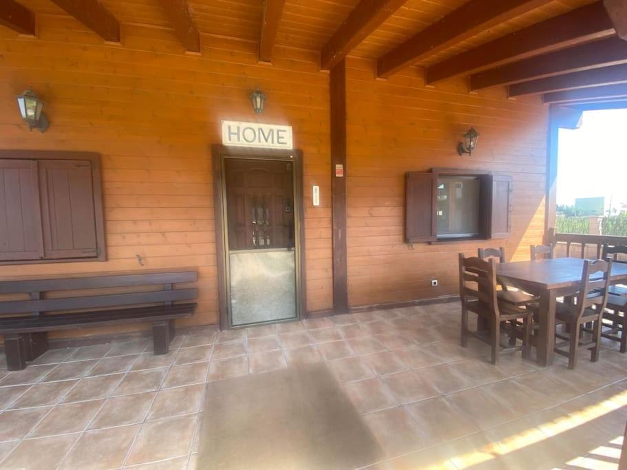 Casa De Madera Con Piscina En Cambrils Сasa de vacaciones Tarragona