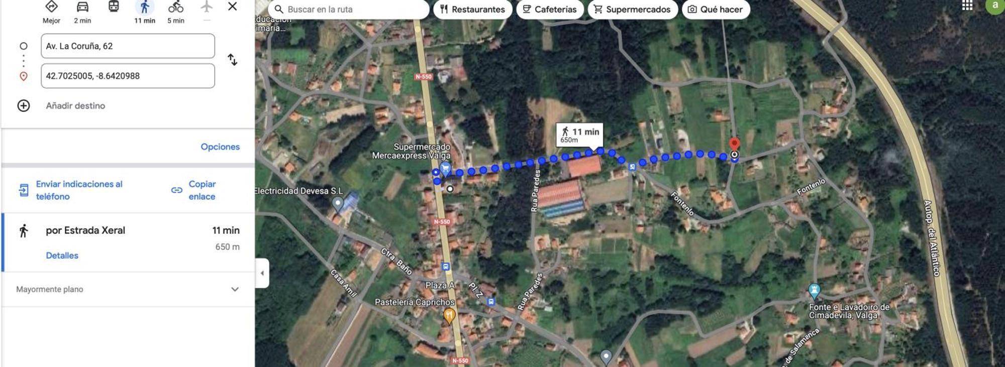 Valga Centro En Camino De Santiago *