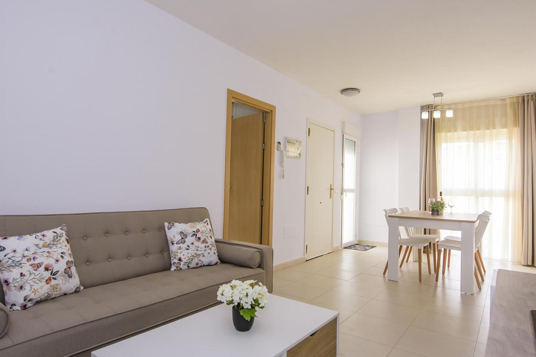 Playa Atico Terraza Piscina Wifi Parking Apartment Vera