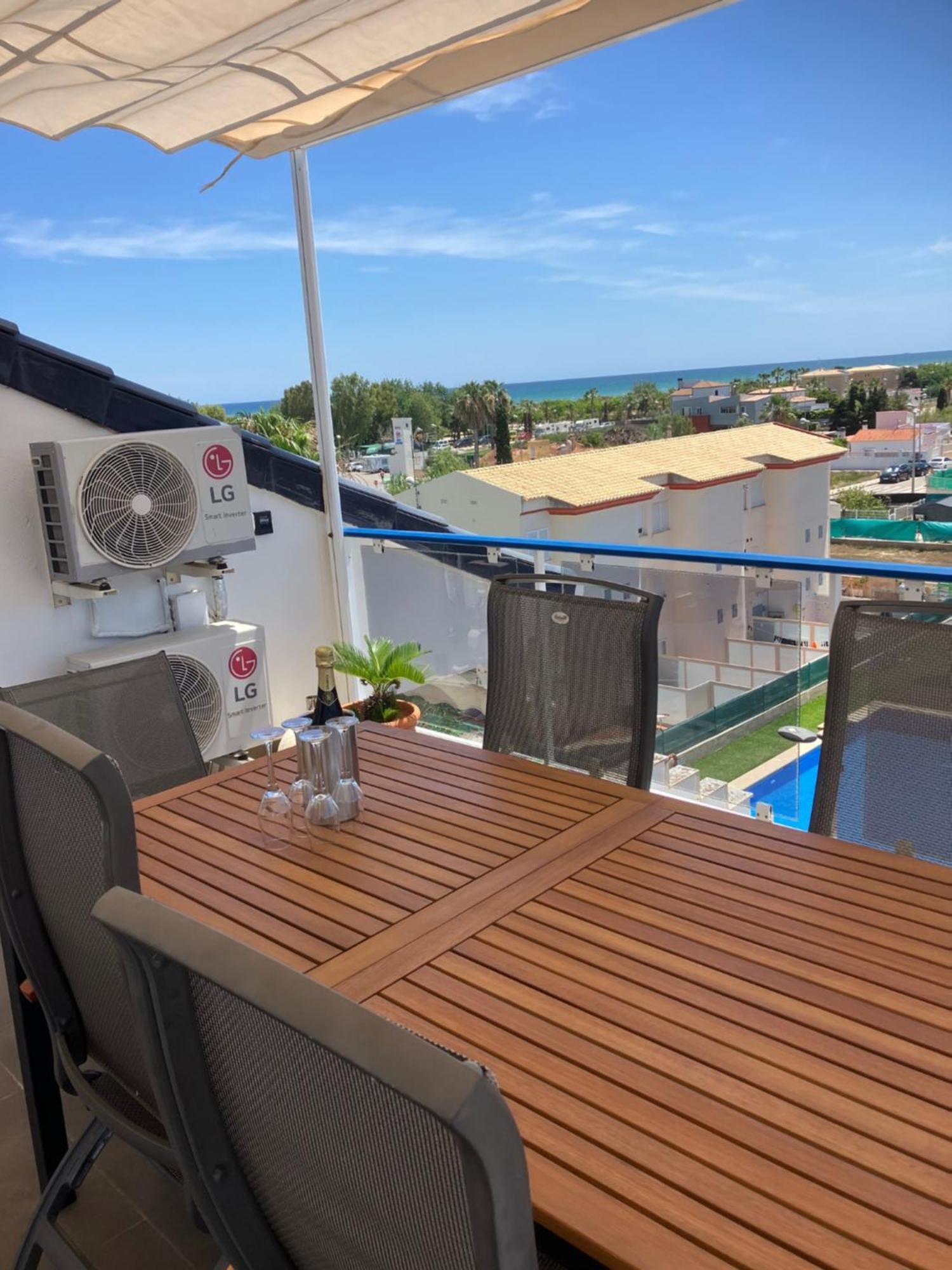 Penthouse Playa Rabdells With Pool And Seaview Apartamento *