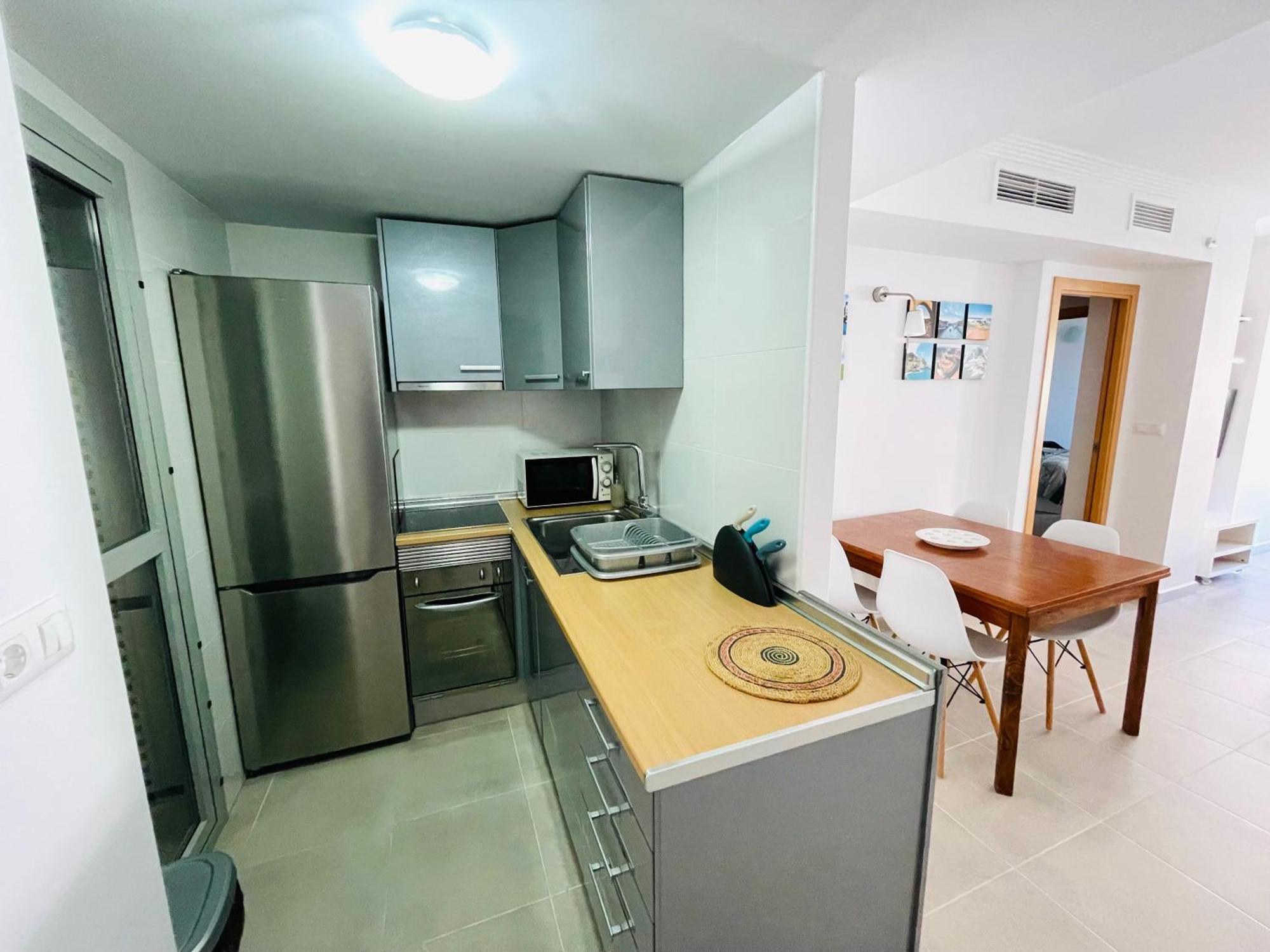 Apartamento En Primera Linea Con Vistas A La Playa Ensenada Del Esparto Del Residencial Vina Del Mar Apartamento