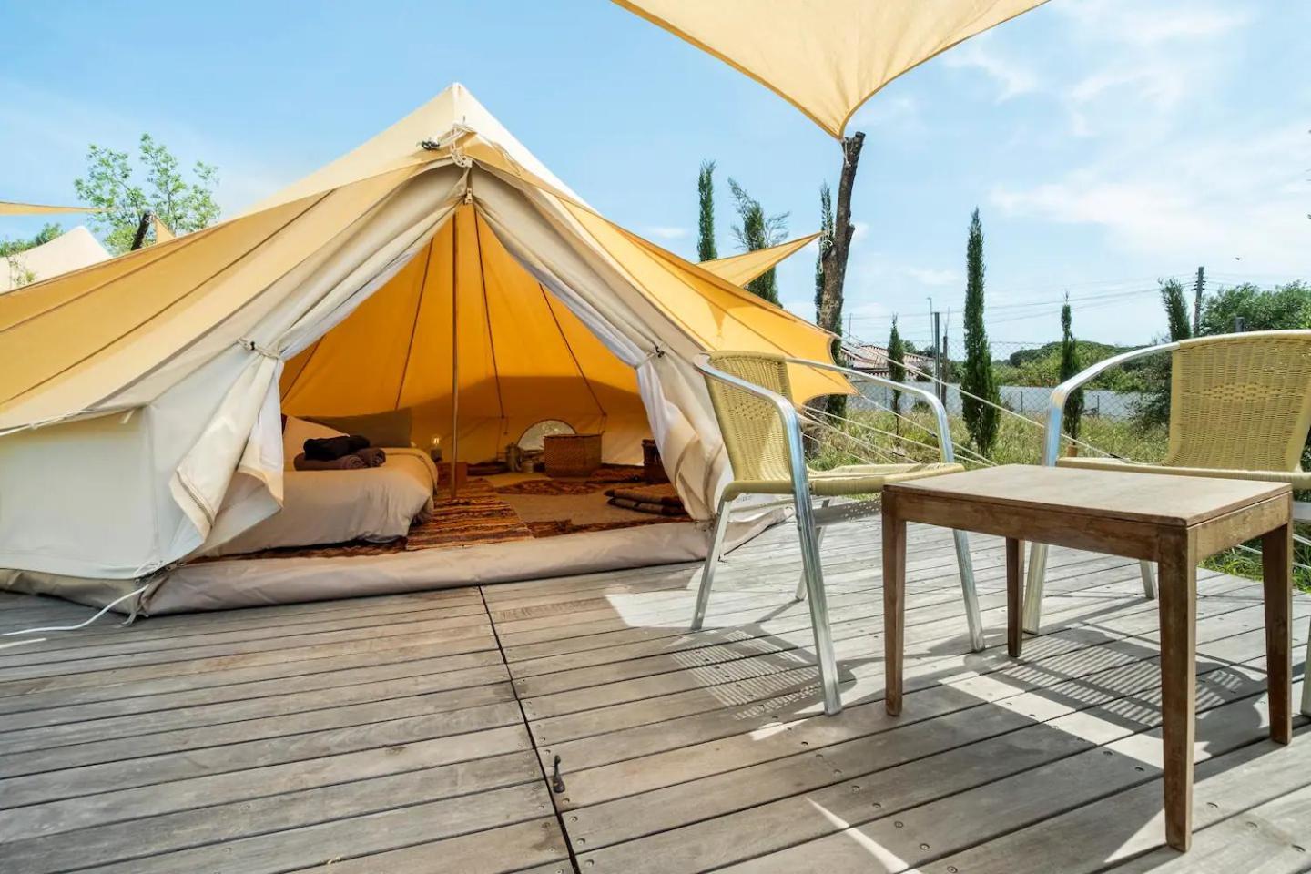 Stone Pines Eco Glamping Luxury tent *