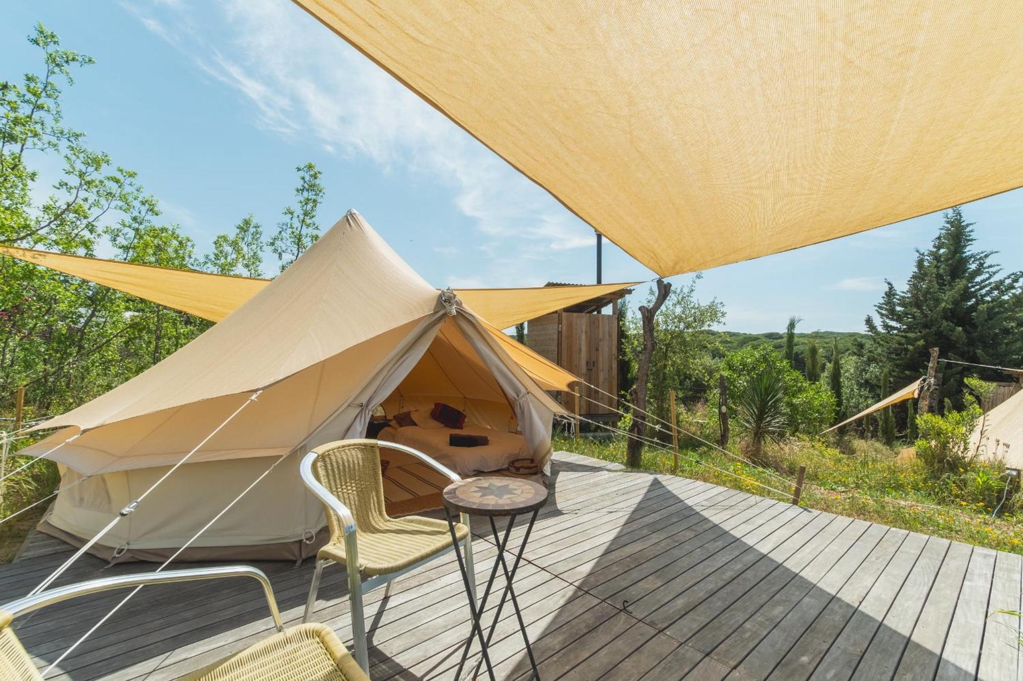 Stone Pines Eco Glamping Luxury tent