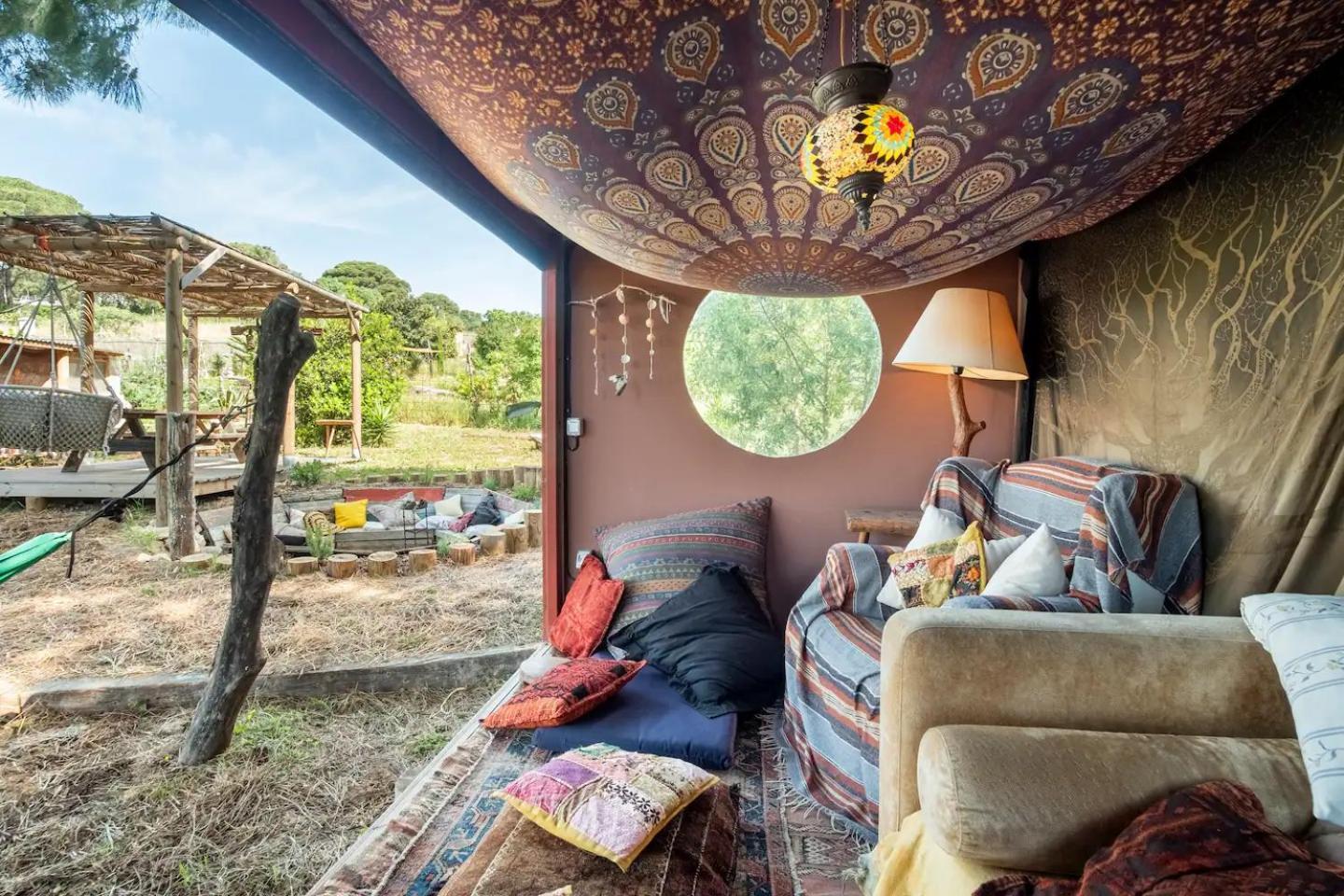 Stone Pines Eco Glamping Luxury tent