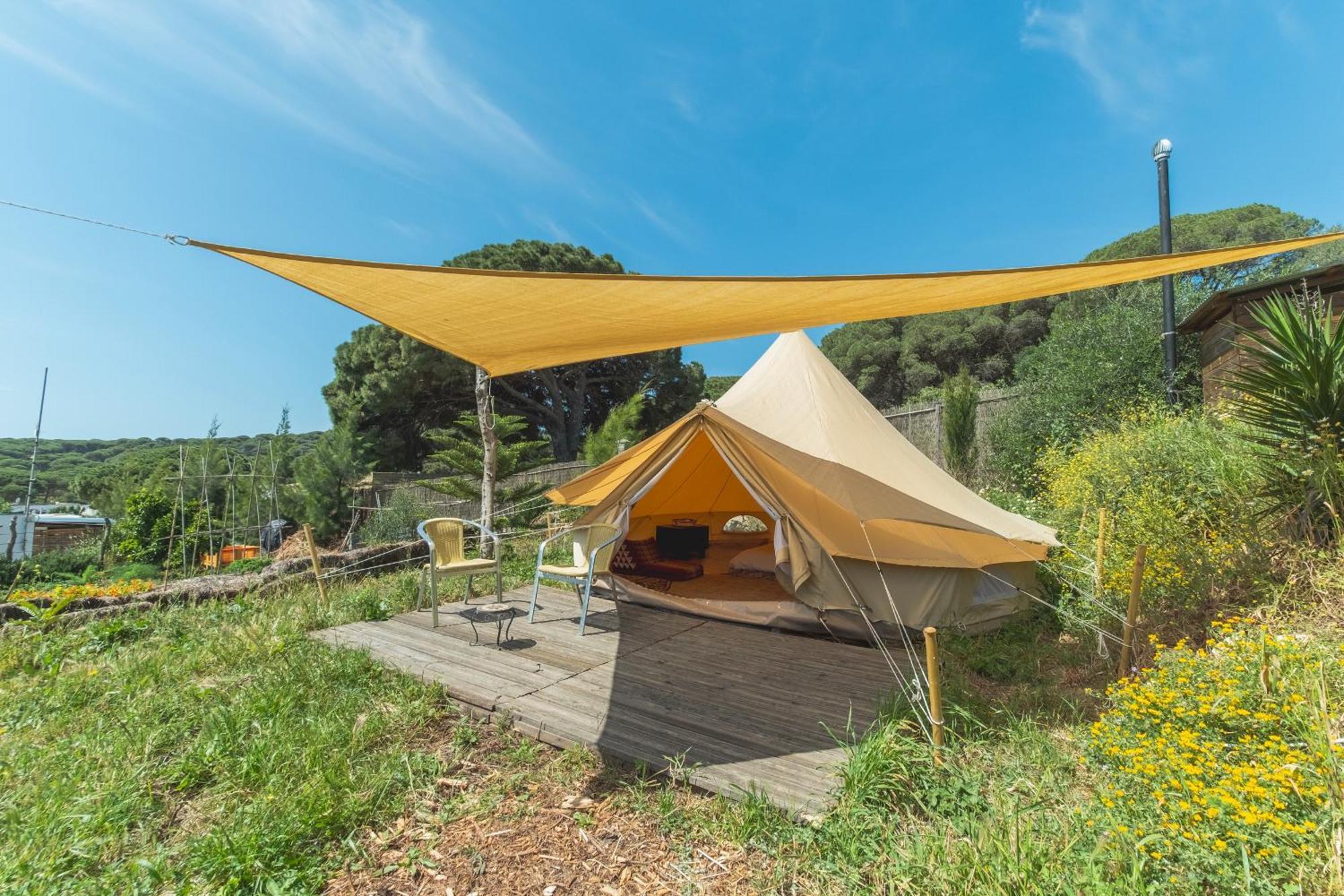 Stone Pines Eco Glamping Luxury tent