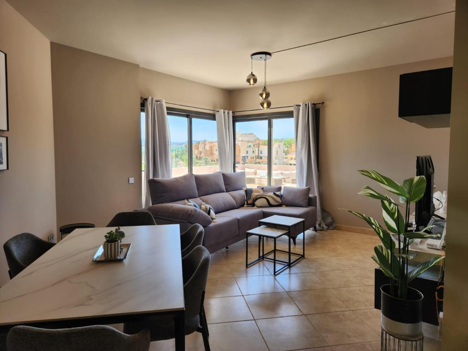 Atico Esquinero Con Preciosas Vistas Al Valle Del Golf Con Piscina Comunitaria! Vera