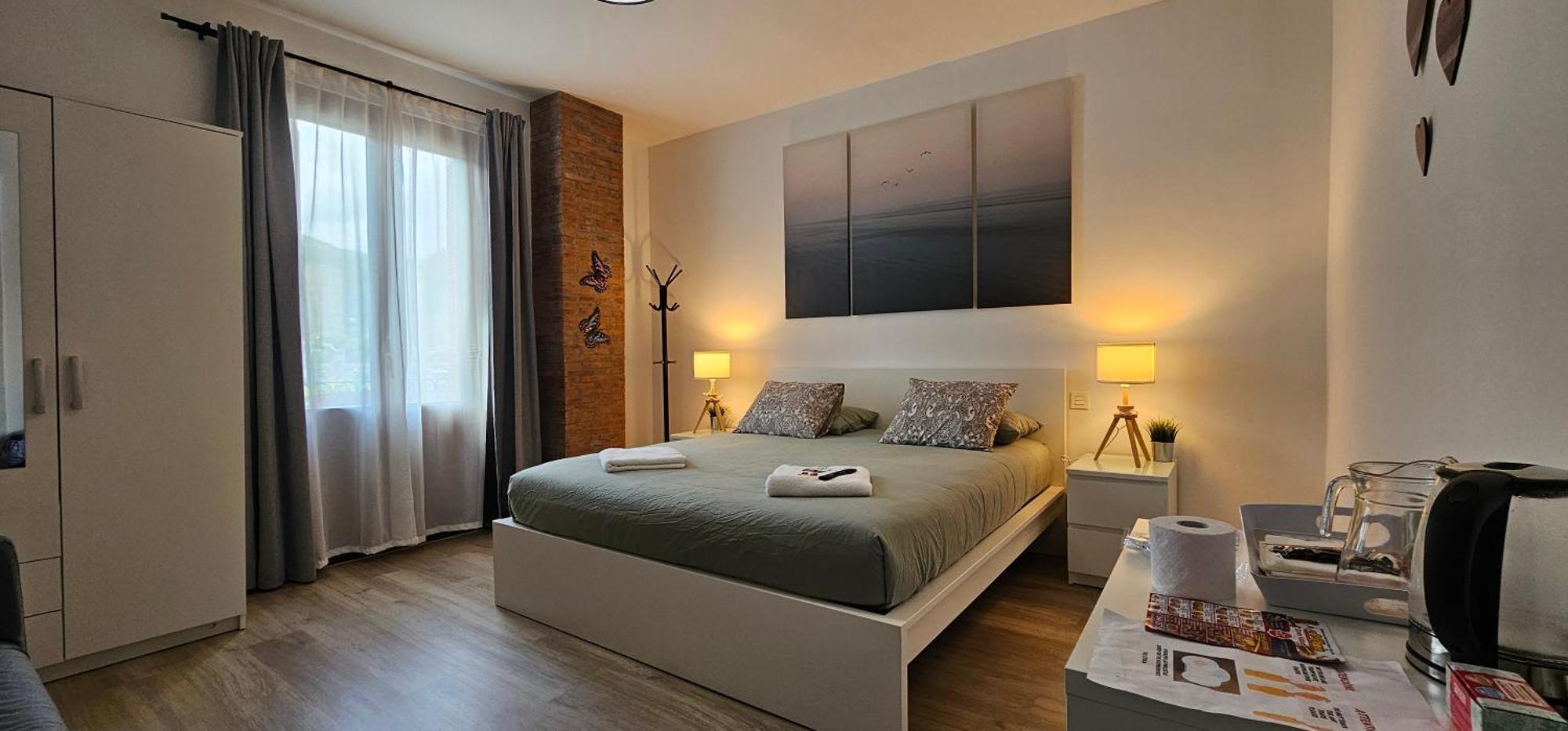 2. Habitación Doble A 8 Km De Bilbao. Baño Compartido *