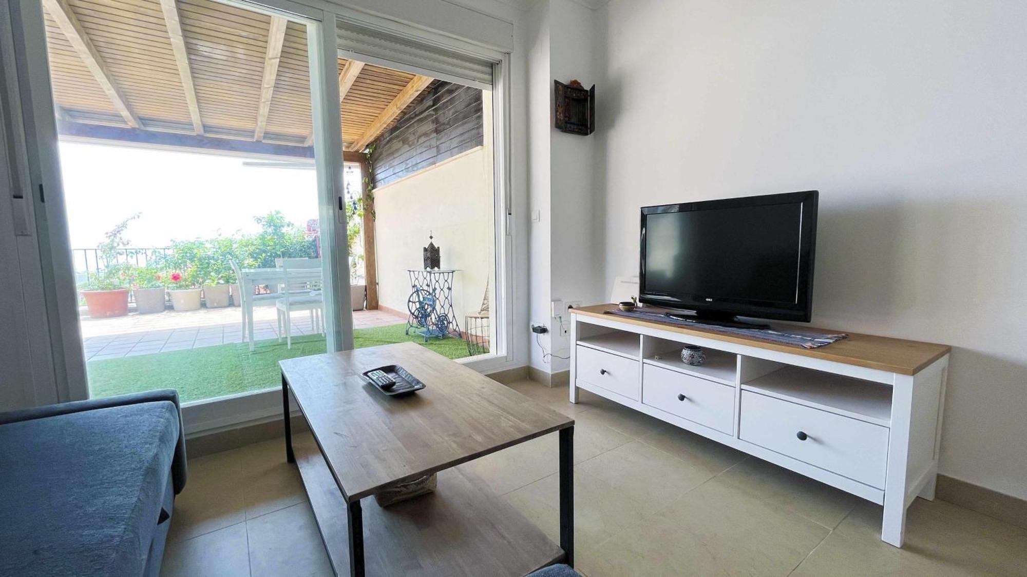 Apartamento Gran Terraza Con Vistas Al Mar Y Piscina