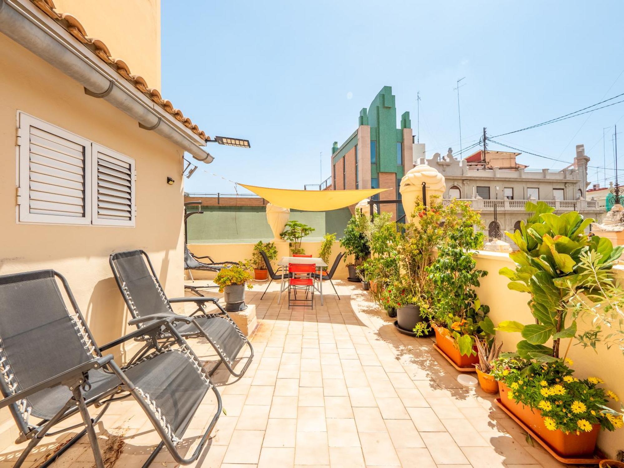 ático De Lujo Plaza Ayuntamiento Apartamento