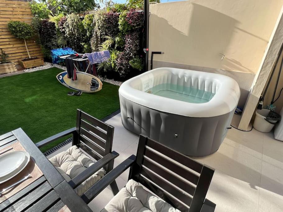 Apartment Relaxing Garden Cristianos Con Jacuzzi Y Barbacoa Arona (Tenerife)