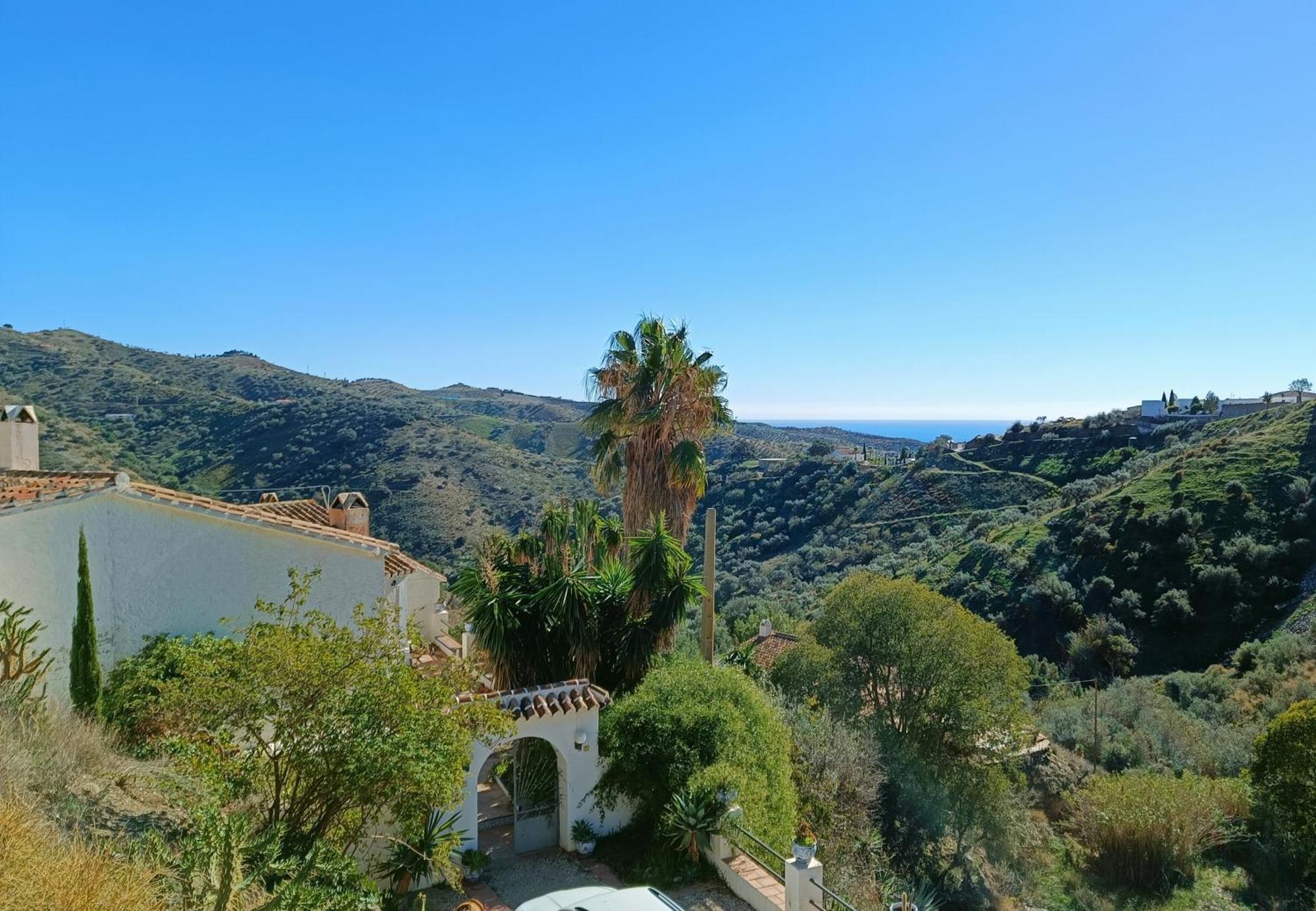 Casa Medina - Private With Terrace And Sea View, 25 Minutes From Malaga Holiday home Moclinejo