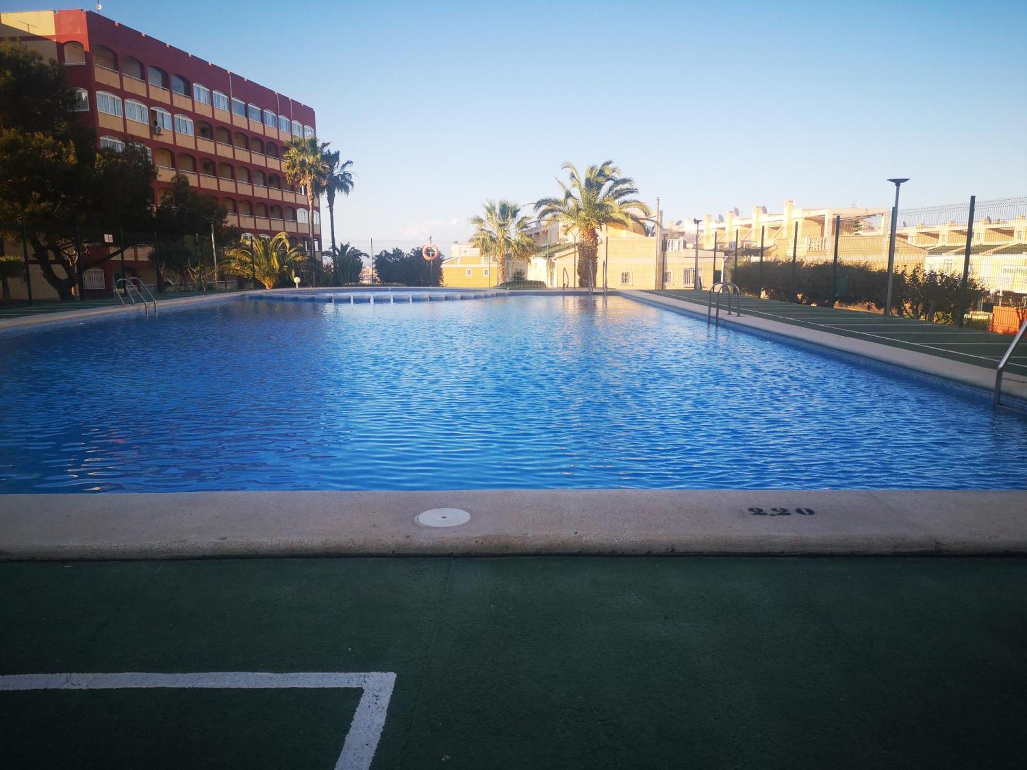 Apartment With A Large Sunny Balcony And A Swimmig Pool Torrevieja