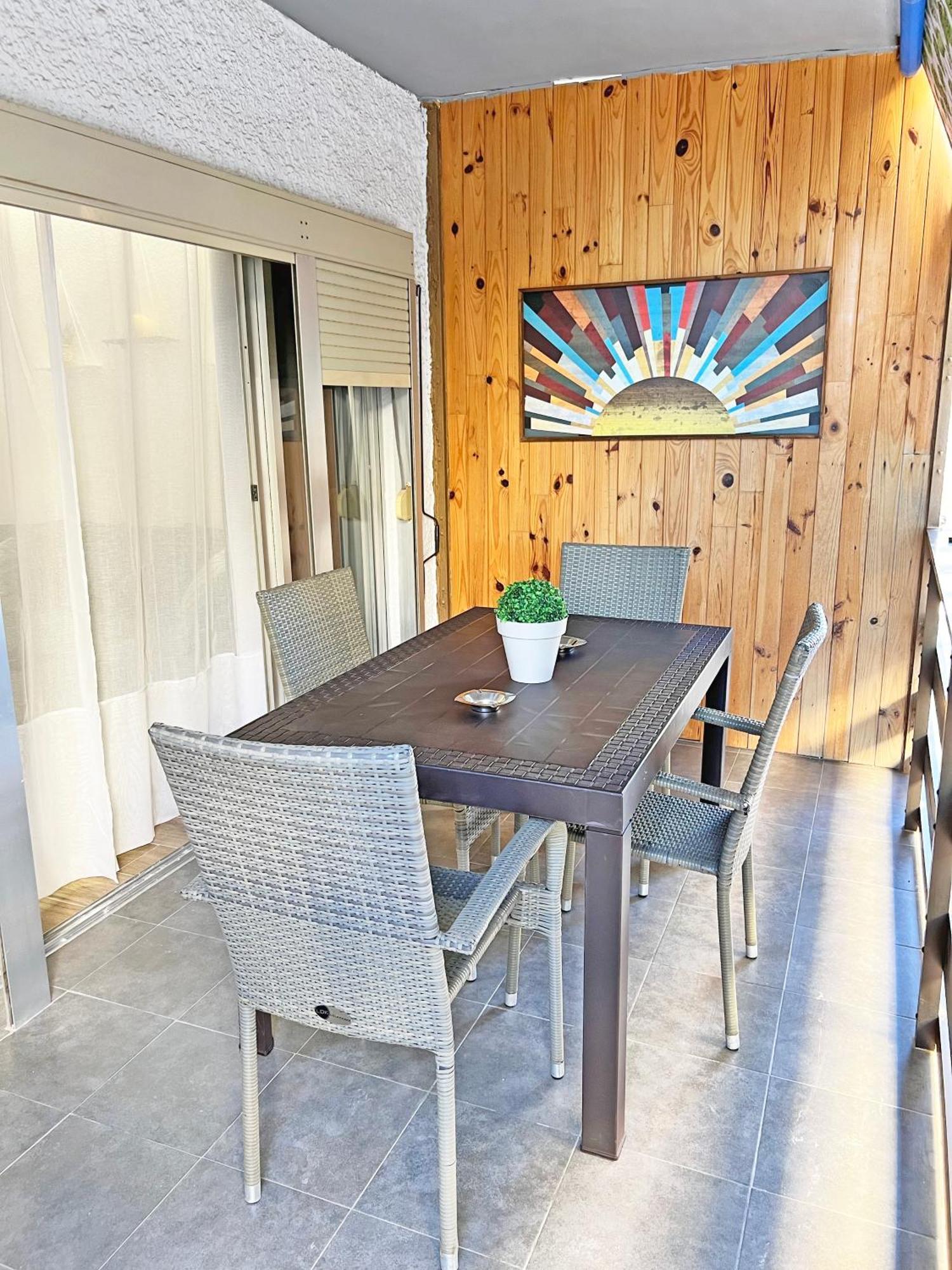 Coqueto Con Piscina, Nuevo A 50m Del Mar, Parking Gratis Apartamento