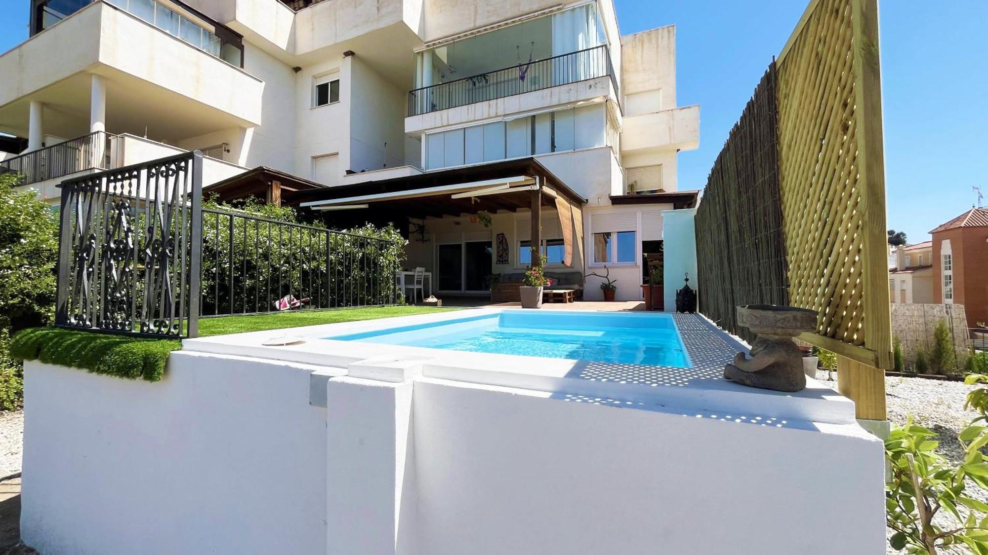 Gran Terraza Con Vistas Al Mar Y Piscina * Rincón de la Victoria