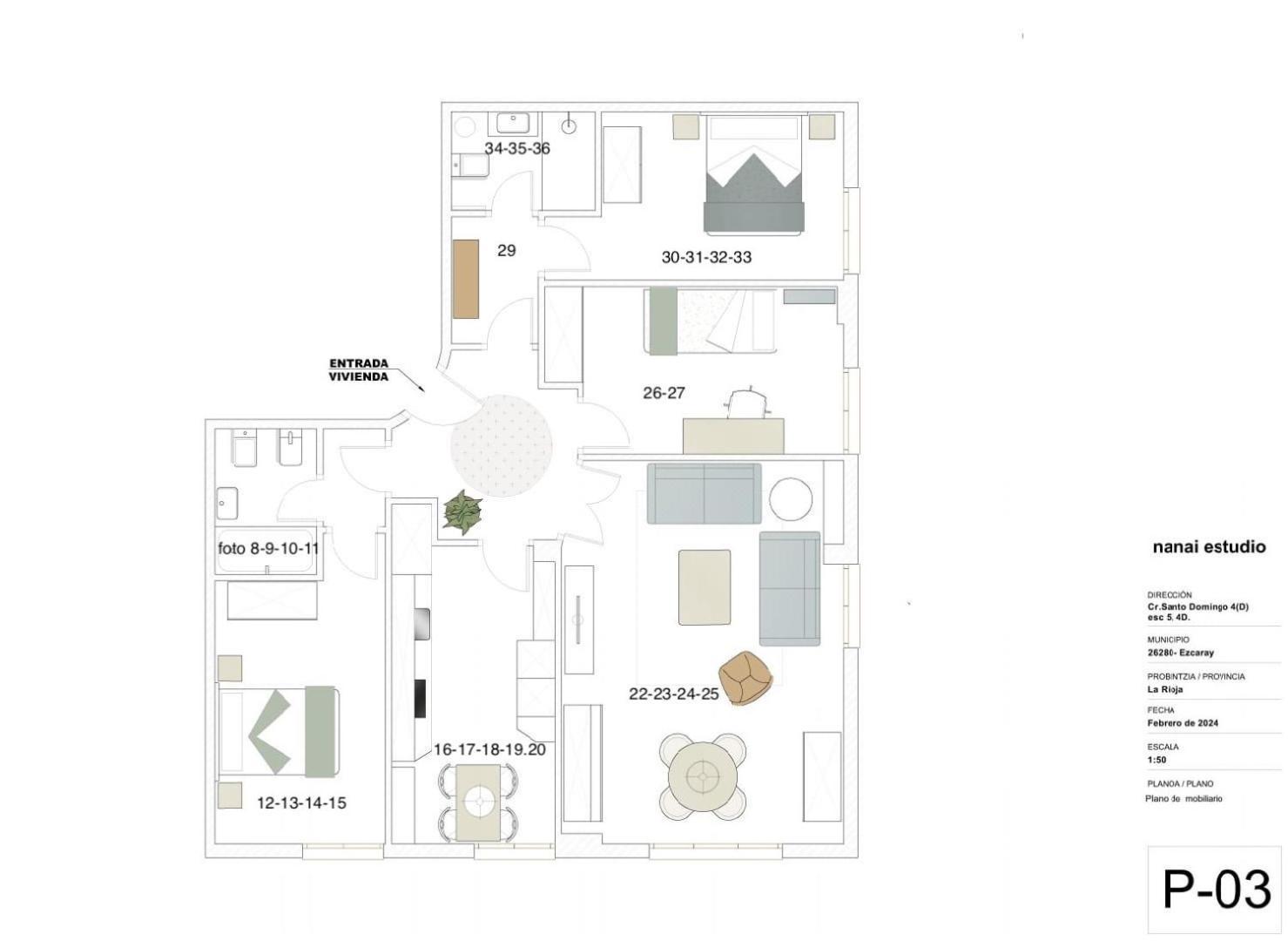 Apartment Nahia - Apartamento Familiar Para 6 Personas Con Piscina Y Parking En